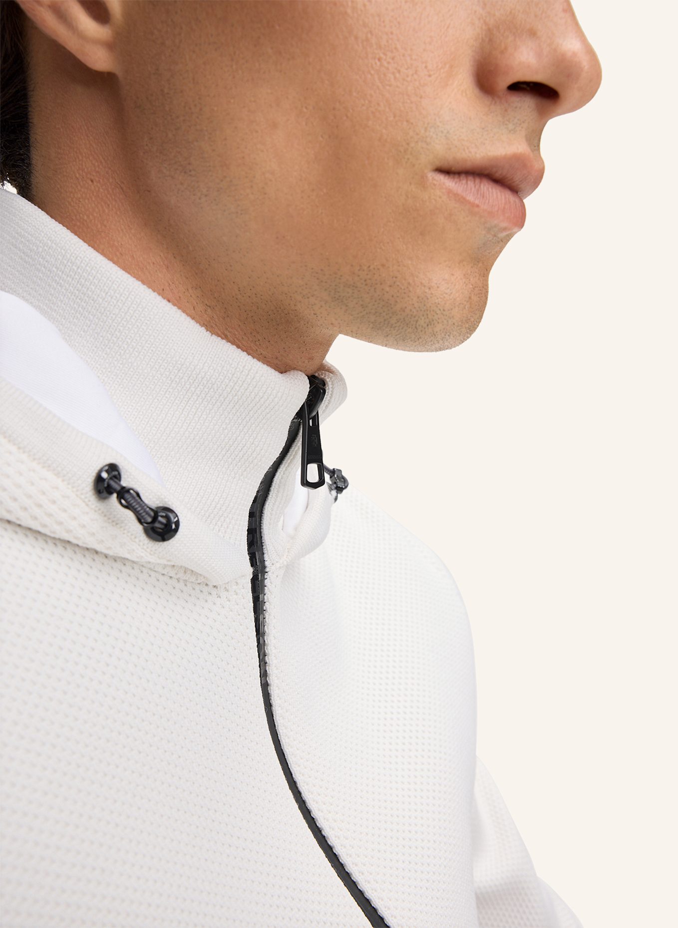 STRELLSON Sweatjacke VICTOR: WEISS