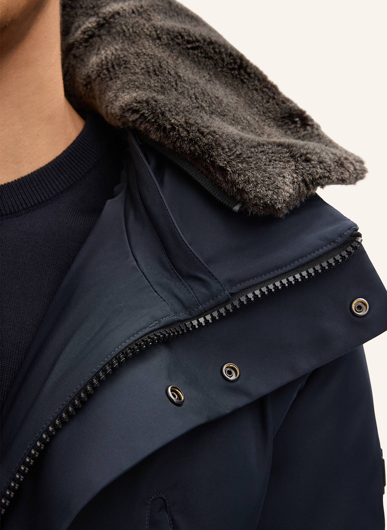 STRELLSON Parka AMBIENCE: DUNKELBLAU