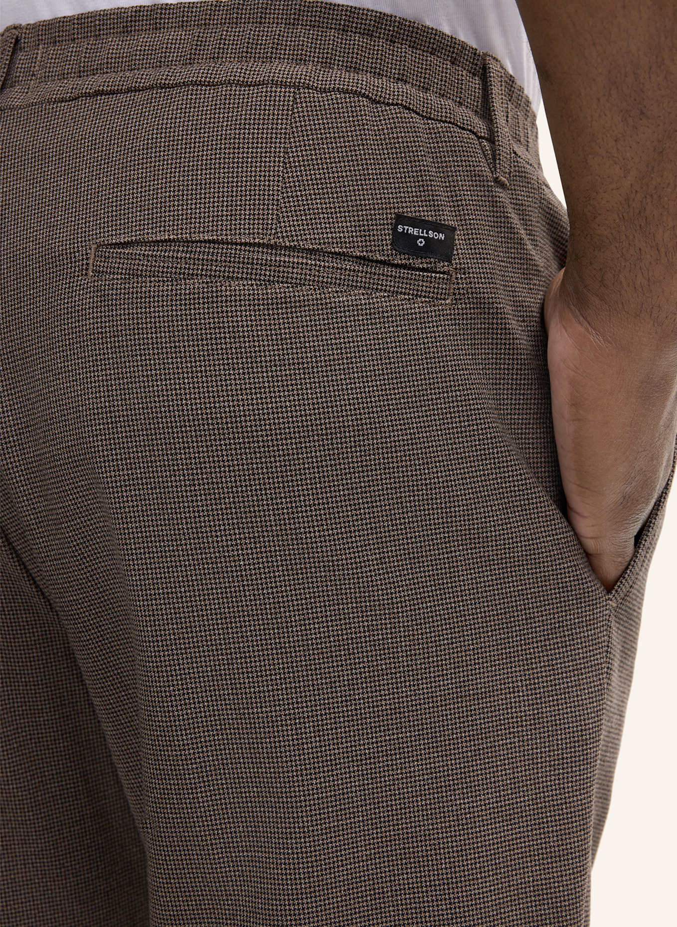 STRELLSON Hose LUI: BEIGE