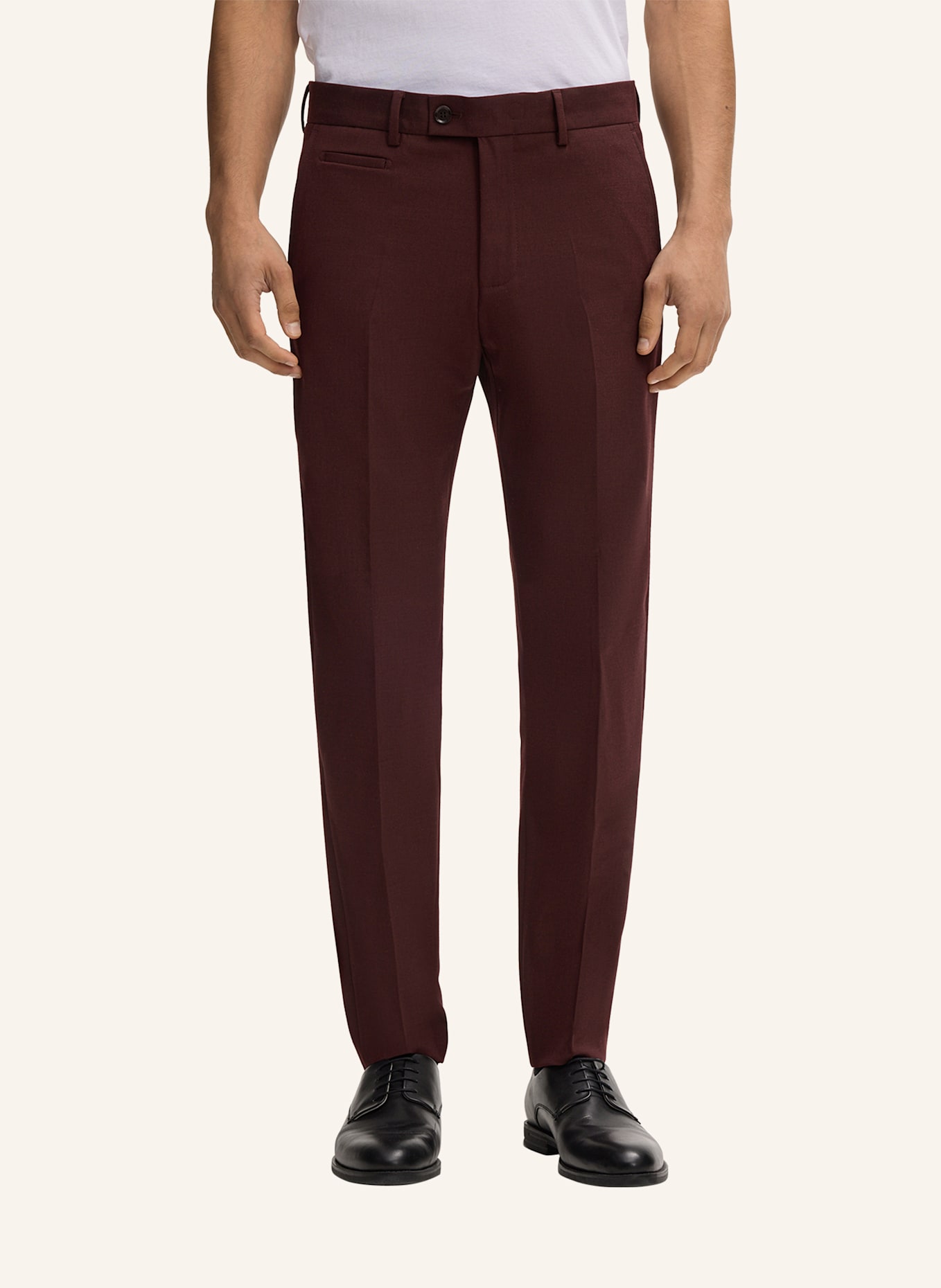 STRELLSON Anzughose MAURY Slim Fit: ROT