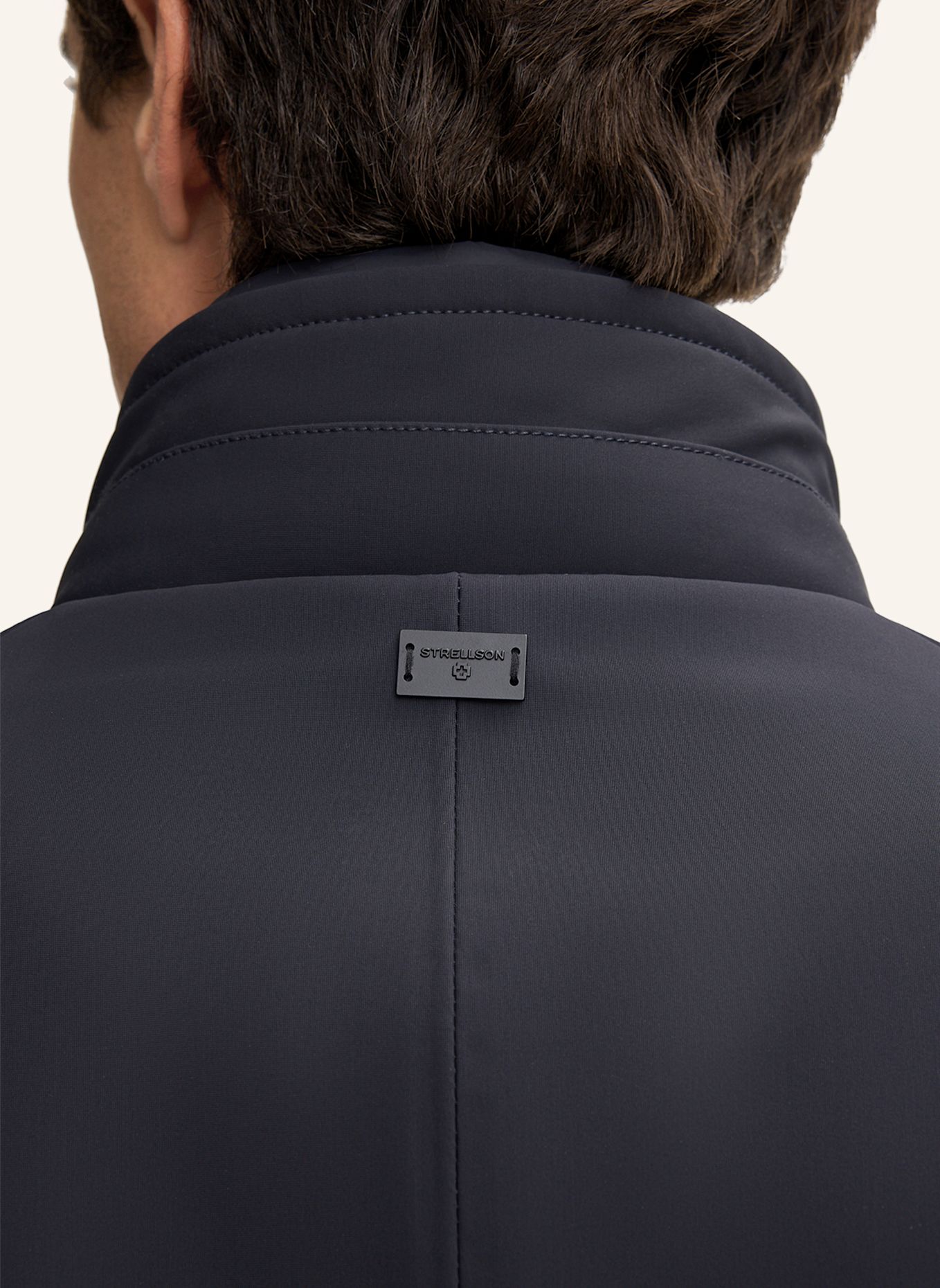 STRELLSON Mantel FINLAY-FLEX: DUNKELBLAU