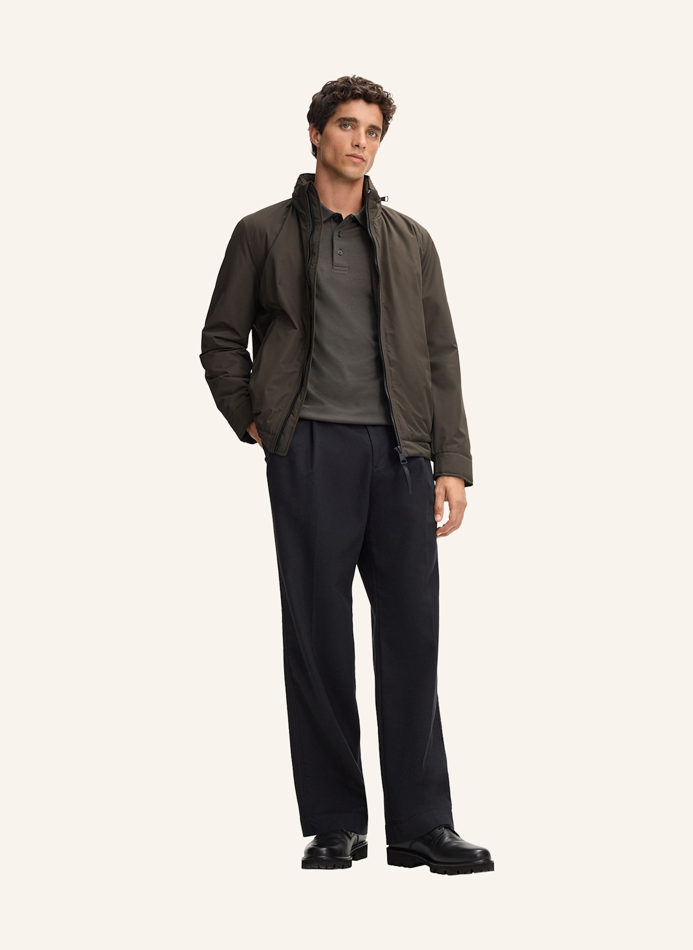 STRELLSON Blouson: BRAUN