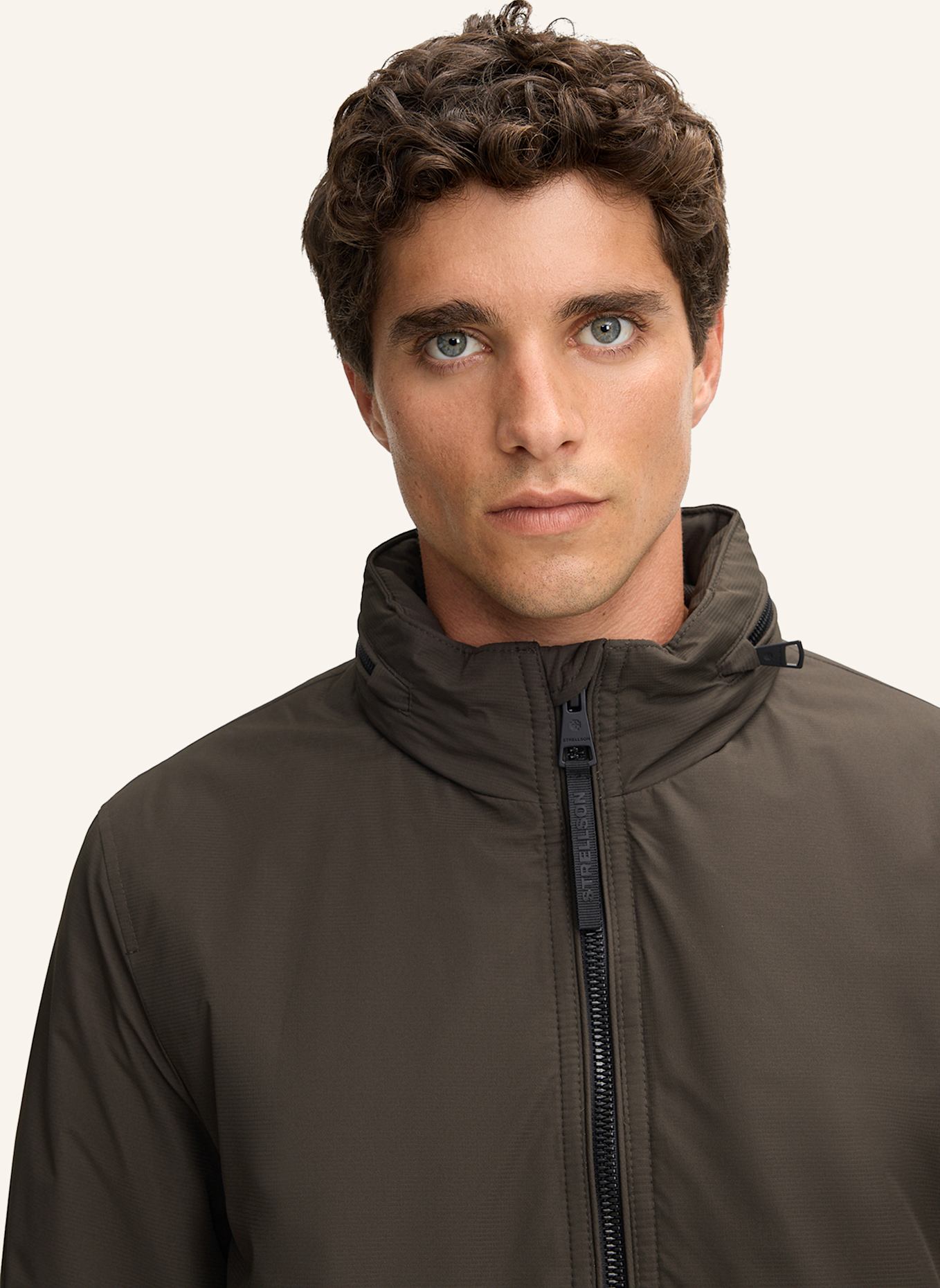 STRELLSON Blouson: BRAUN