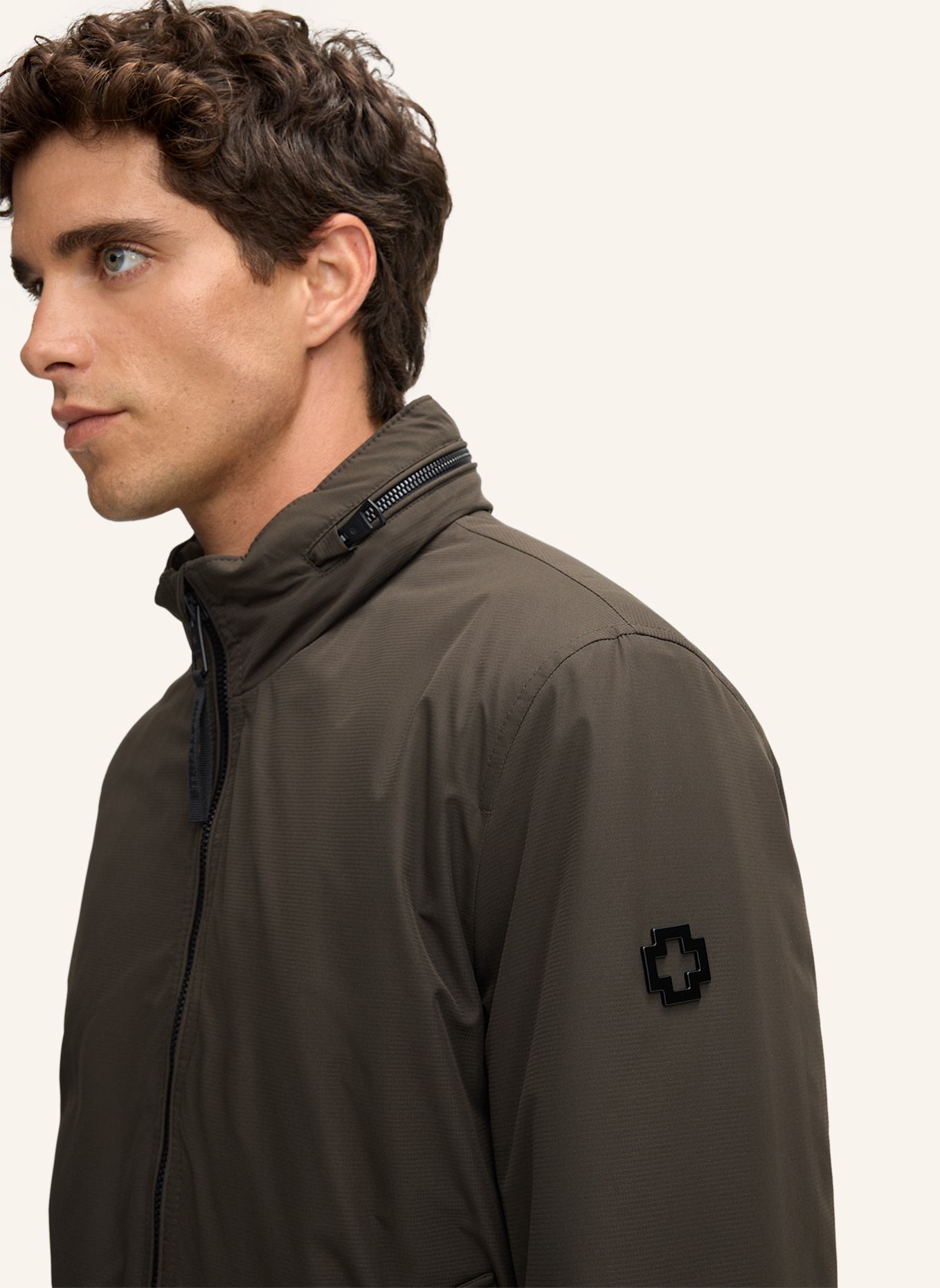 STRELLSON Blouson: BRAUN