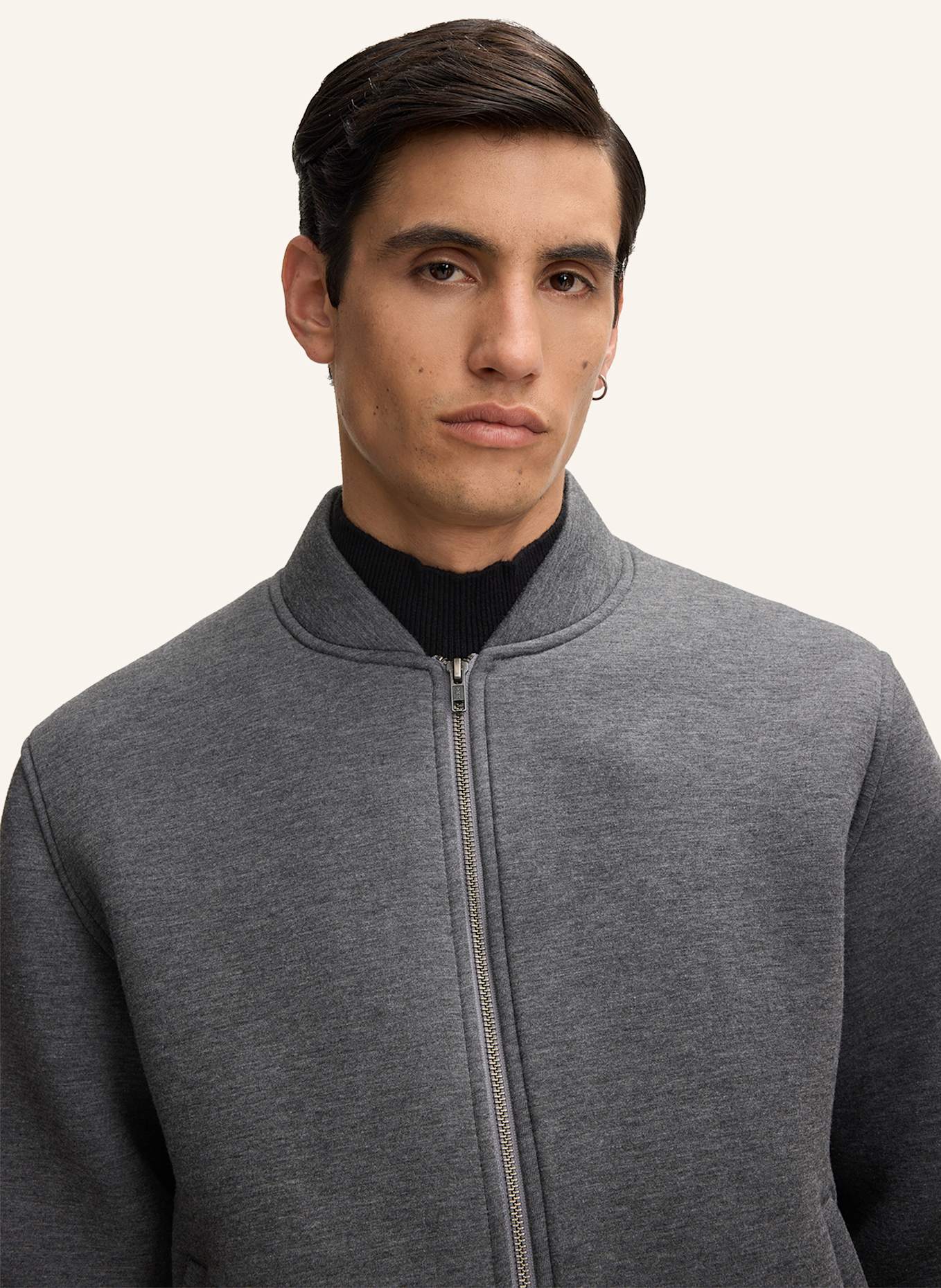 STRELLSON Sweatjacke JASON: DUNKELGRAU