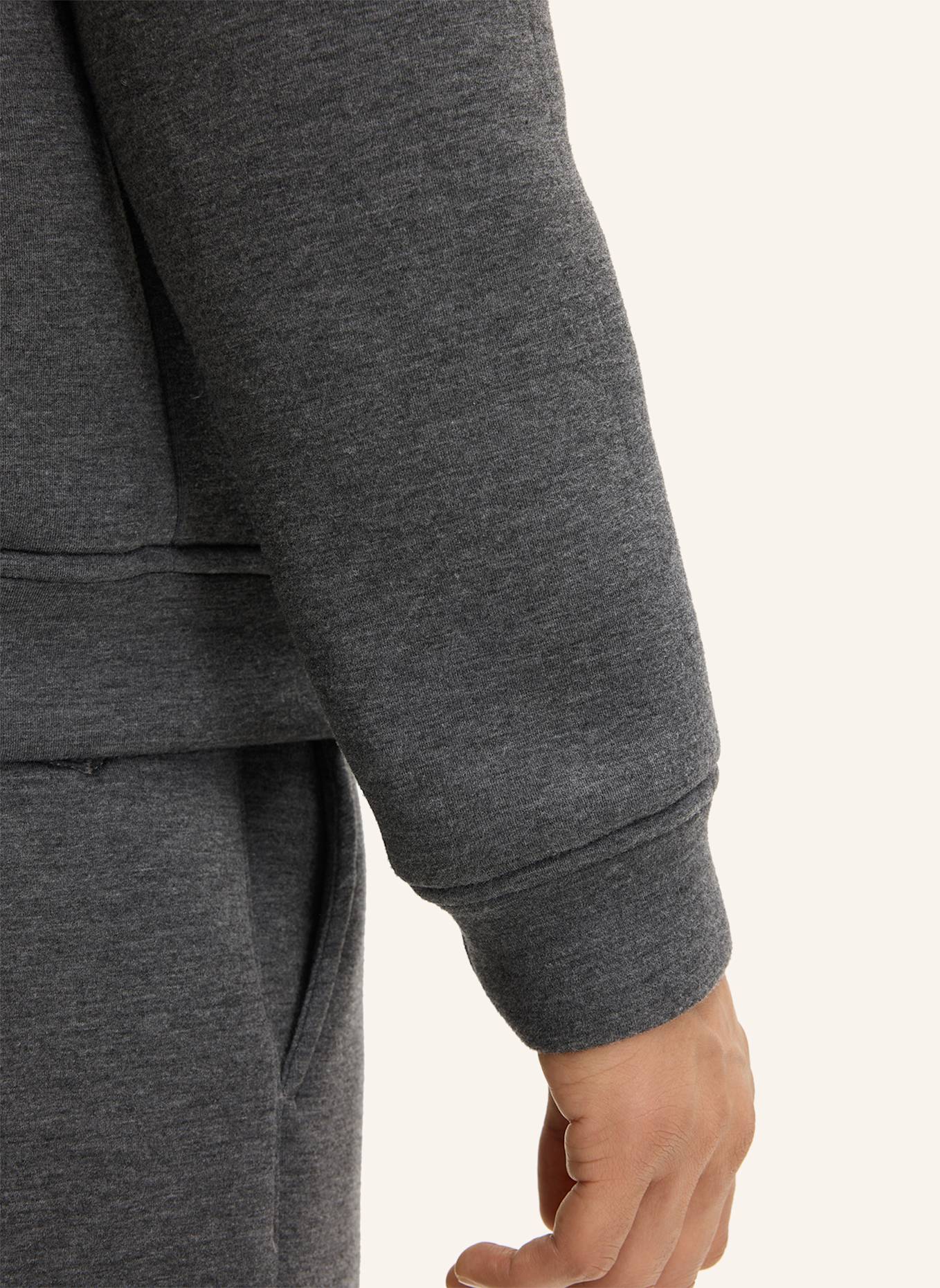 STRELLSON Sweatjacke JASON: DUNKELGRAU