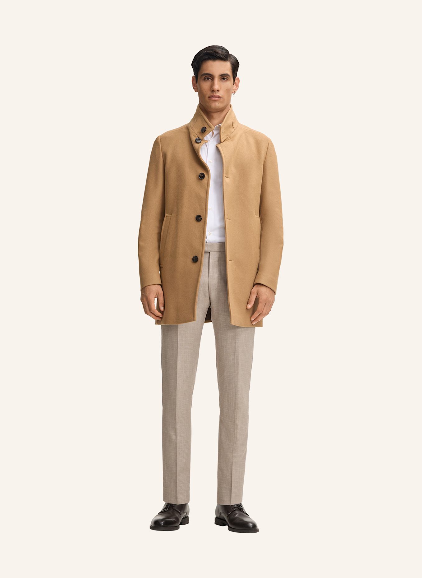 STRELLSON Wollmantel FINCHLEY 2.0: BEIGE