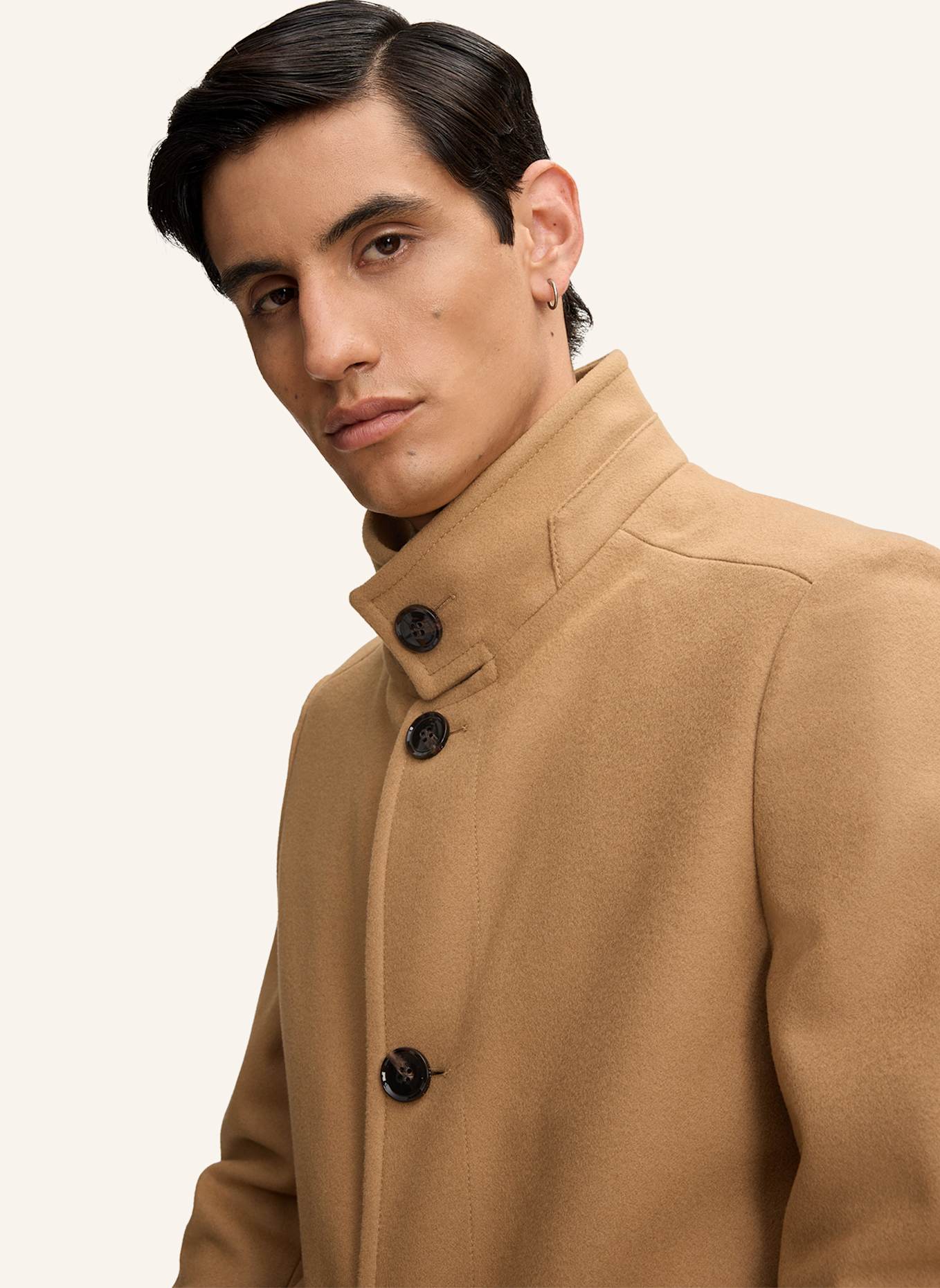 STRELLSON Wollmantel FINCHLEY 2.0: BEIGE