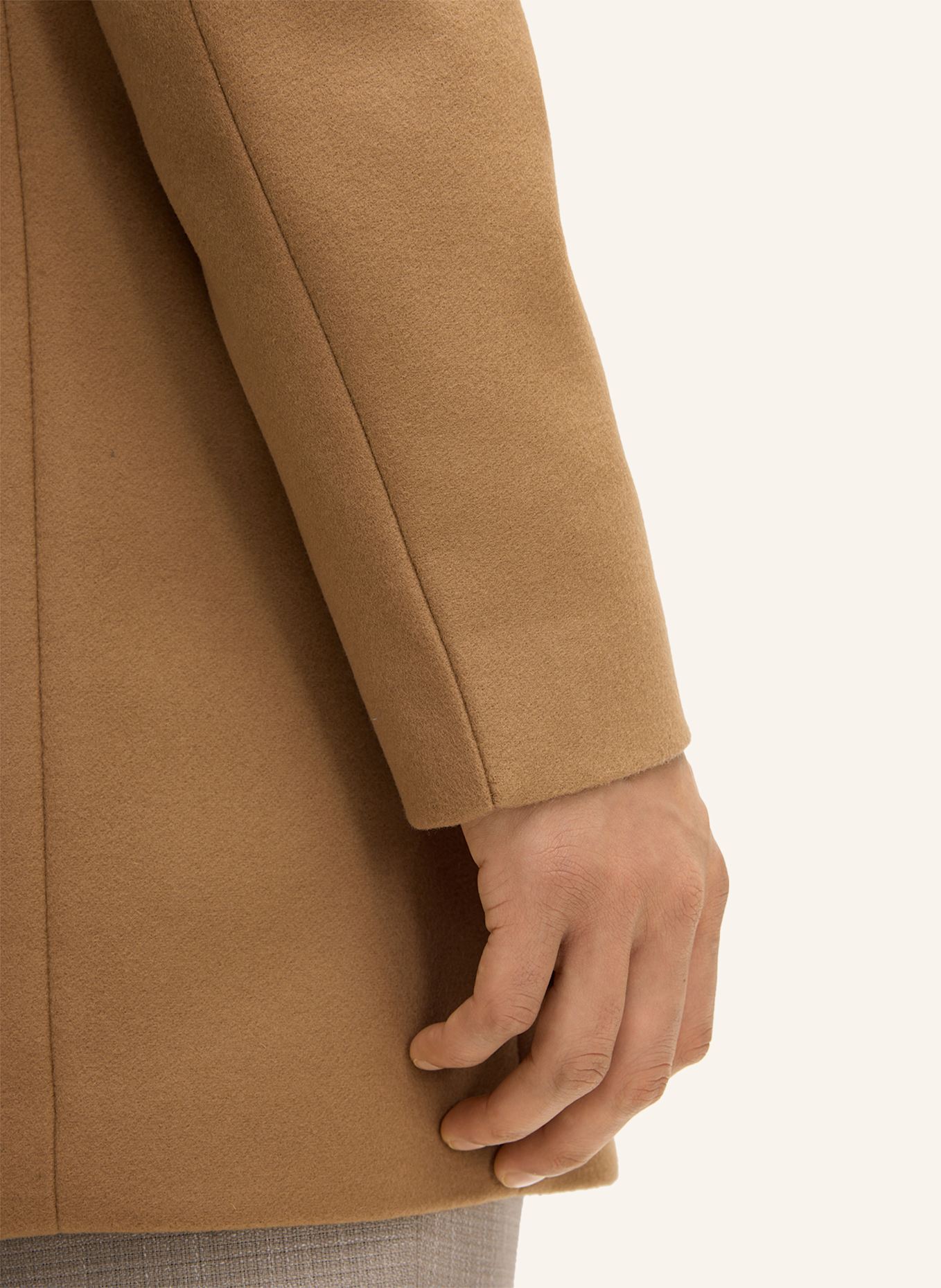 STRELLSON Wollmantel FINCHLEY 2.0: BEIGE