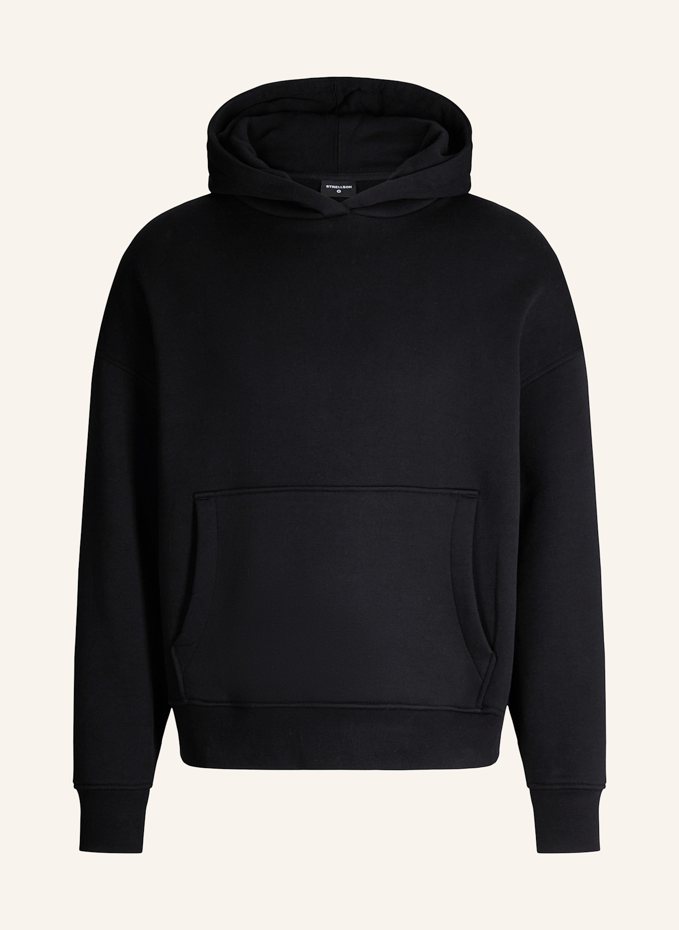 STRELLSON Hoodie HECTOR: SCHWARZ