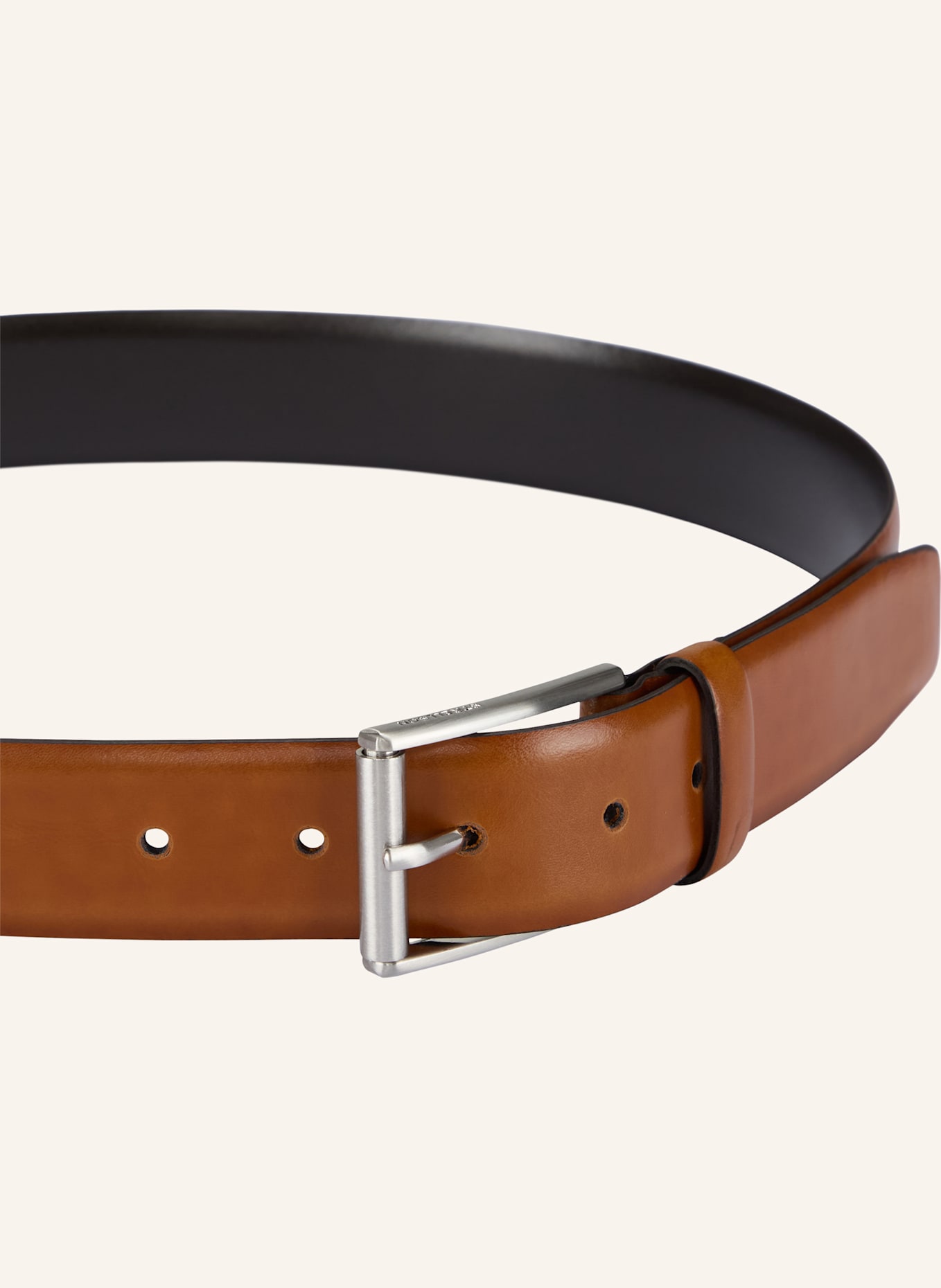 STRELLSON Gürtel LEDERGÜRTEL, SCHWARZ: COGNAC