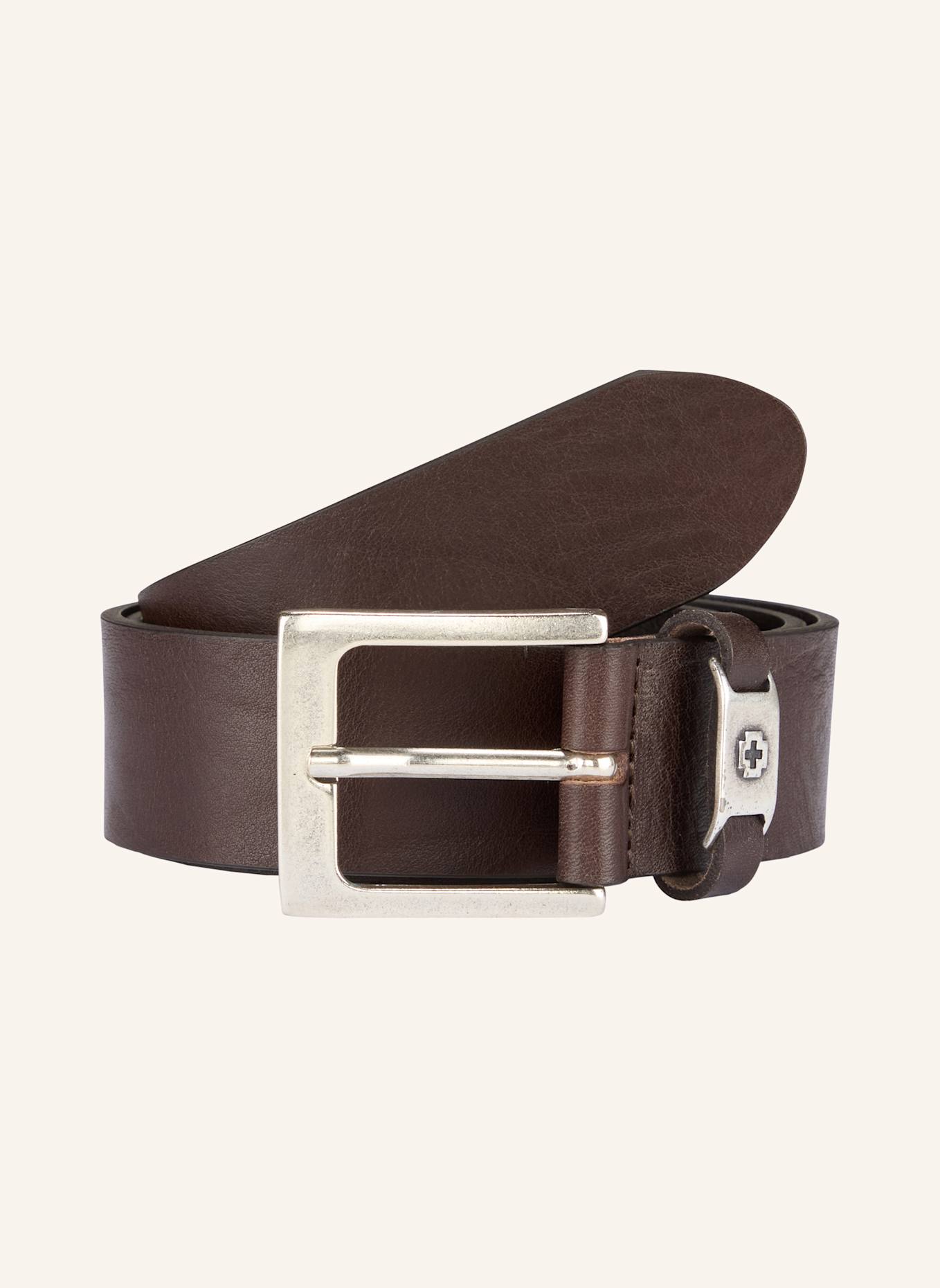 STRELLSON Gürtel LEDERGÜRTEL, SCHWARZ: DUNKELBRAUN