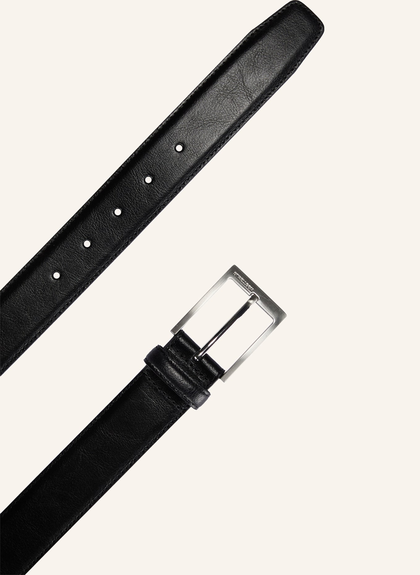 STRELLSON Gürtel LEDERGÜRTEL, SCHWARZ: SCHWARZ
