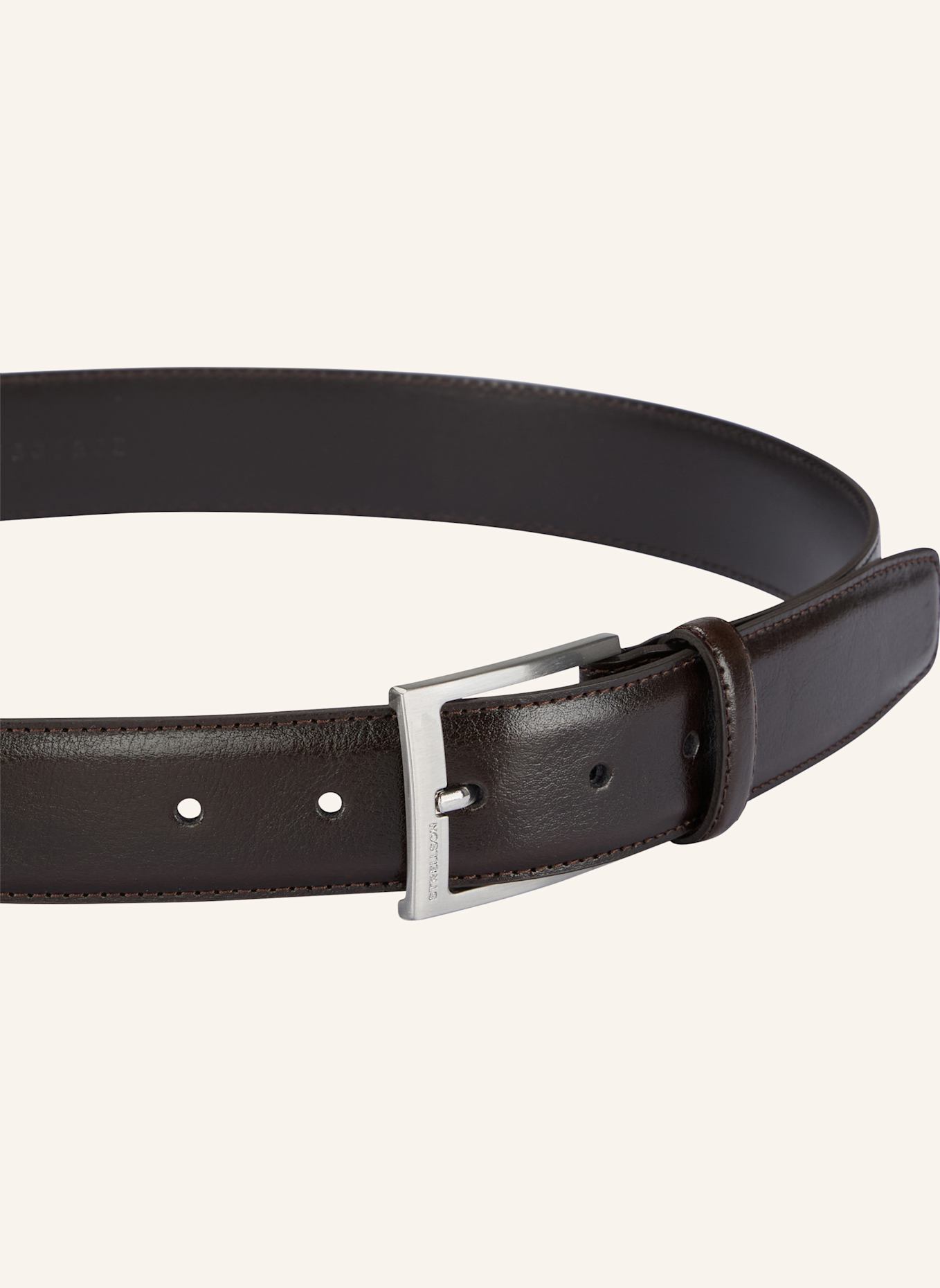 STRELLSON Gürtel LEDERGÜRTEL, SCHWARZ: DUNKELBRAUN