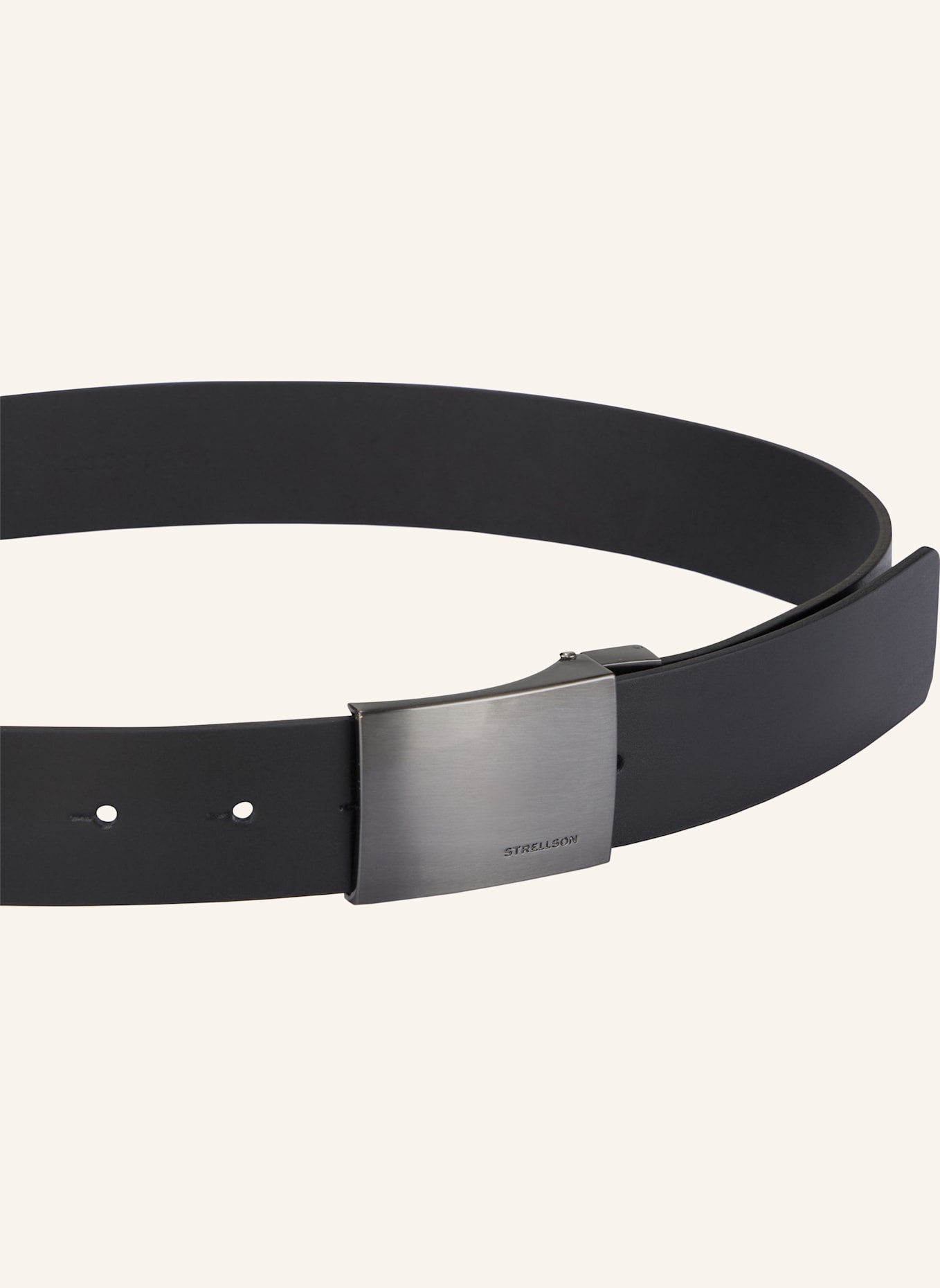 STRELLSON Gürtel LEDERGÜRTEL, SCHWARZ: SCHWARZ