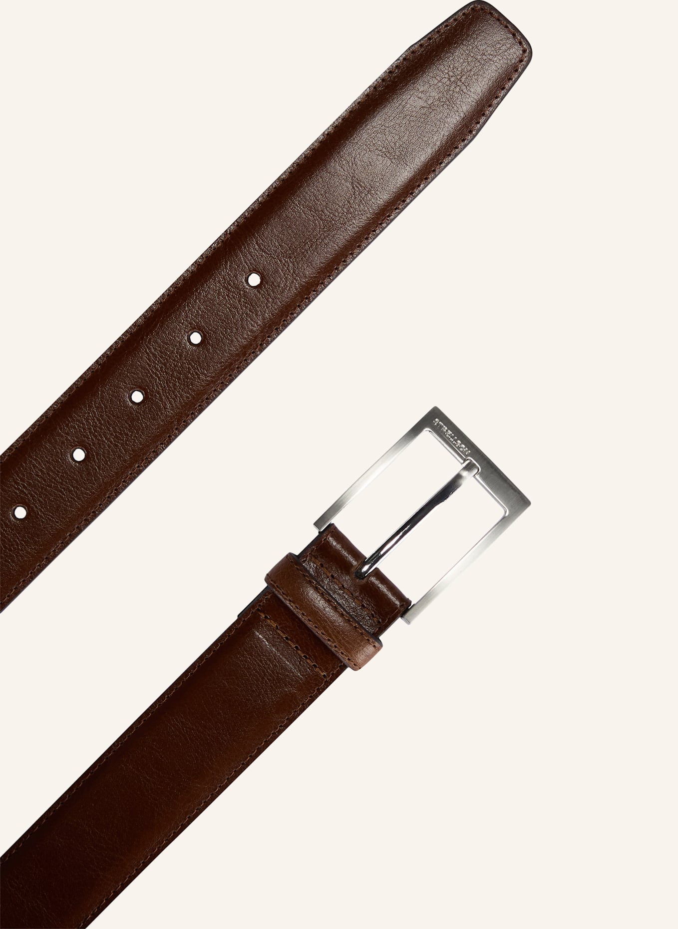 STRELLSON Gürtel LEDERGÜRTEL, SCHWARZ: BRAUN