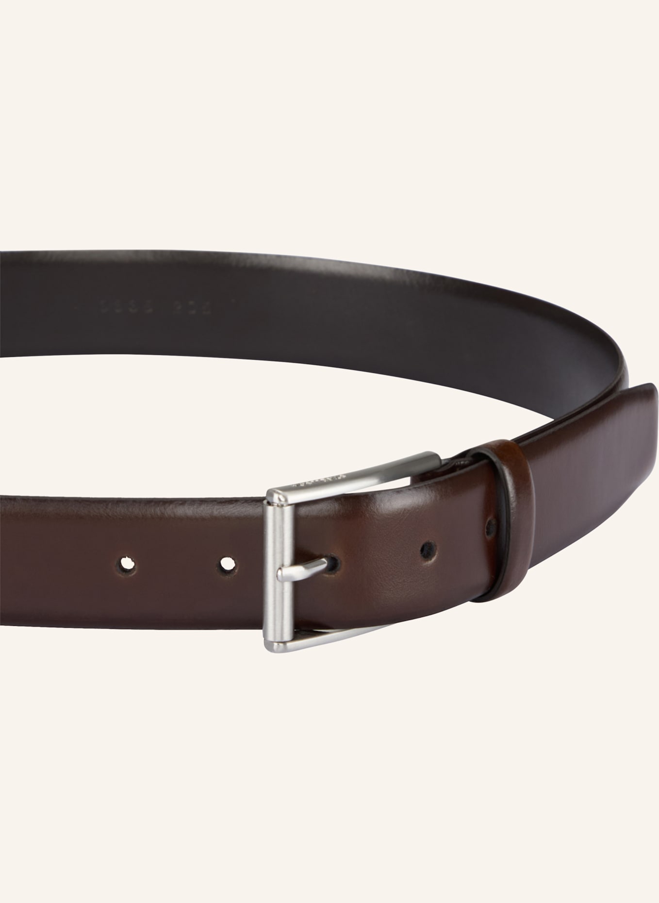 STRELLSON Gürtel LEDERGÜRTEL, SCHWARZ: DUNKELBRAUN