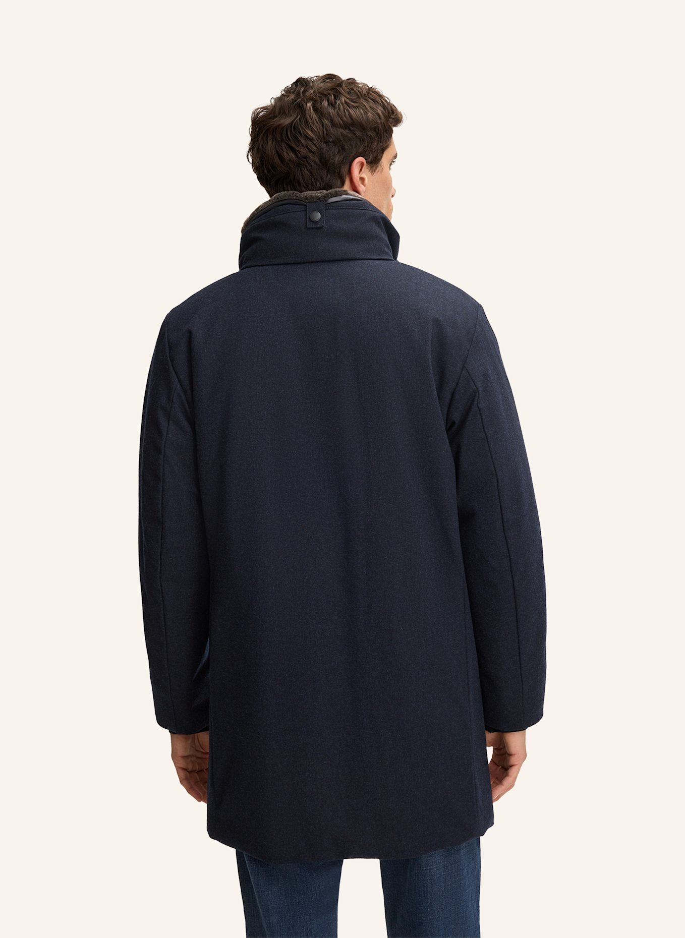 STRELLSON Parka FLEX: DUNKELBLAU