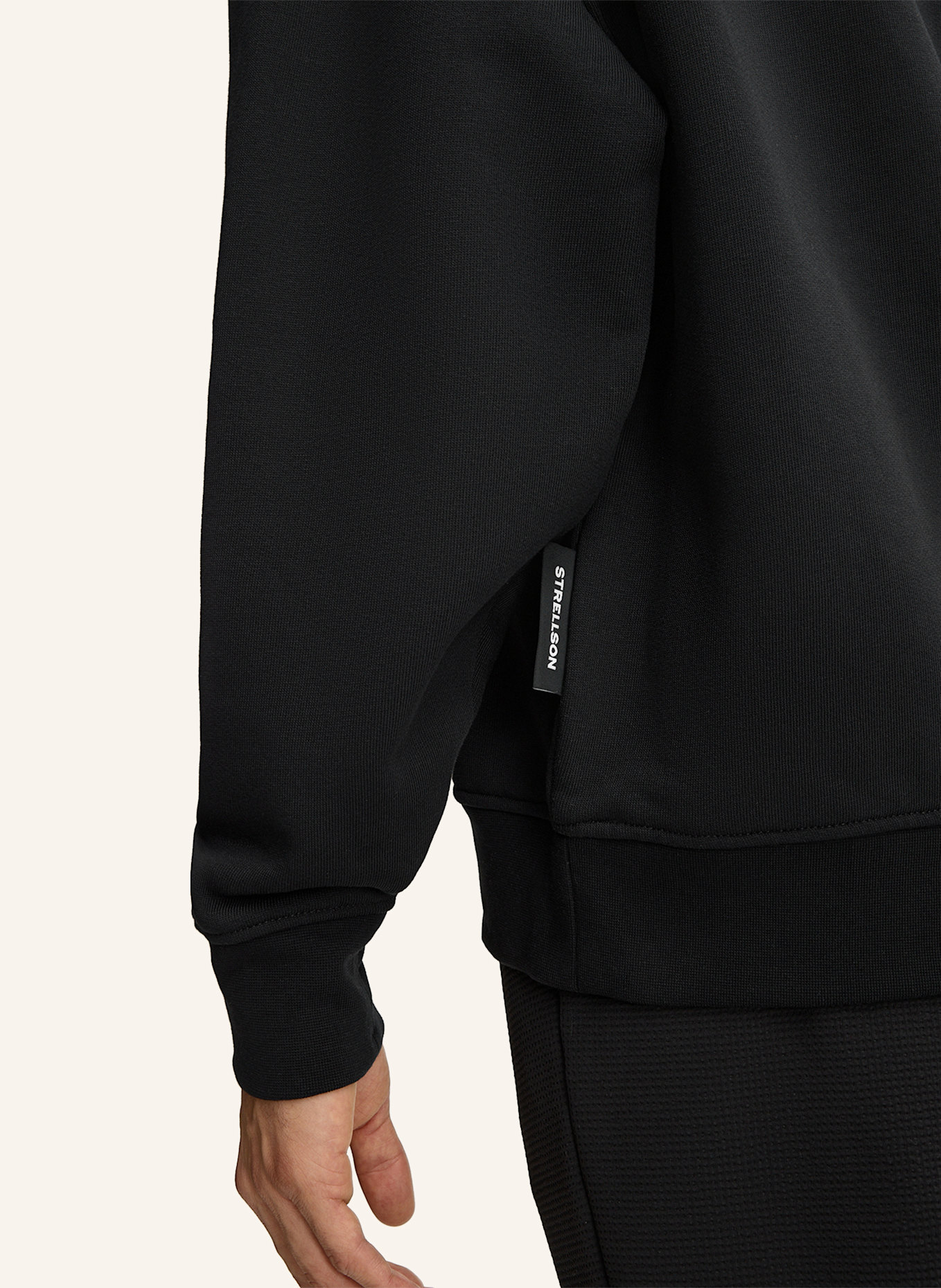 STRELLSON Hoodie HEATH: SCHWARZ