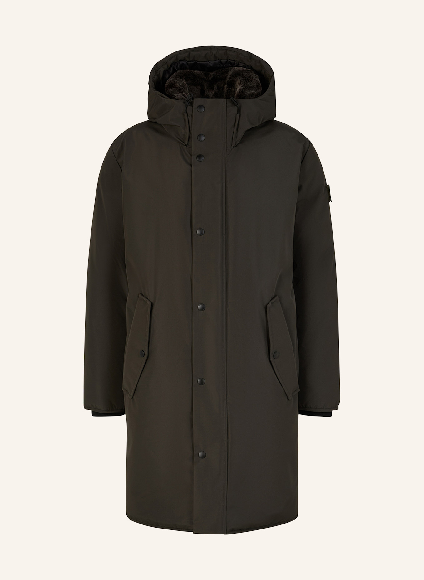 STRELLSON Parka: GRÜN
