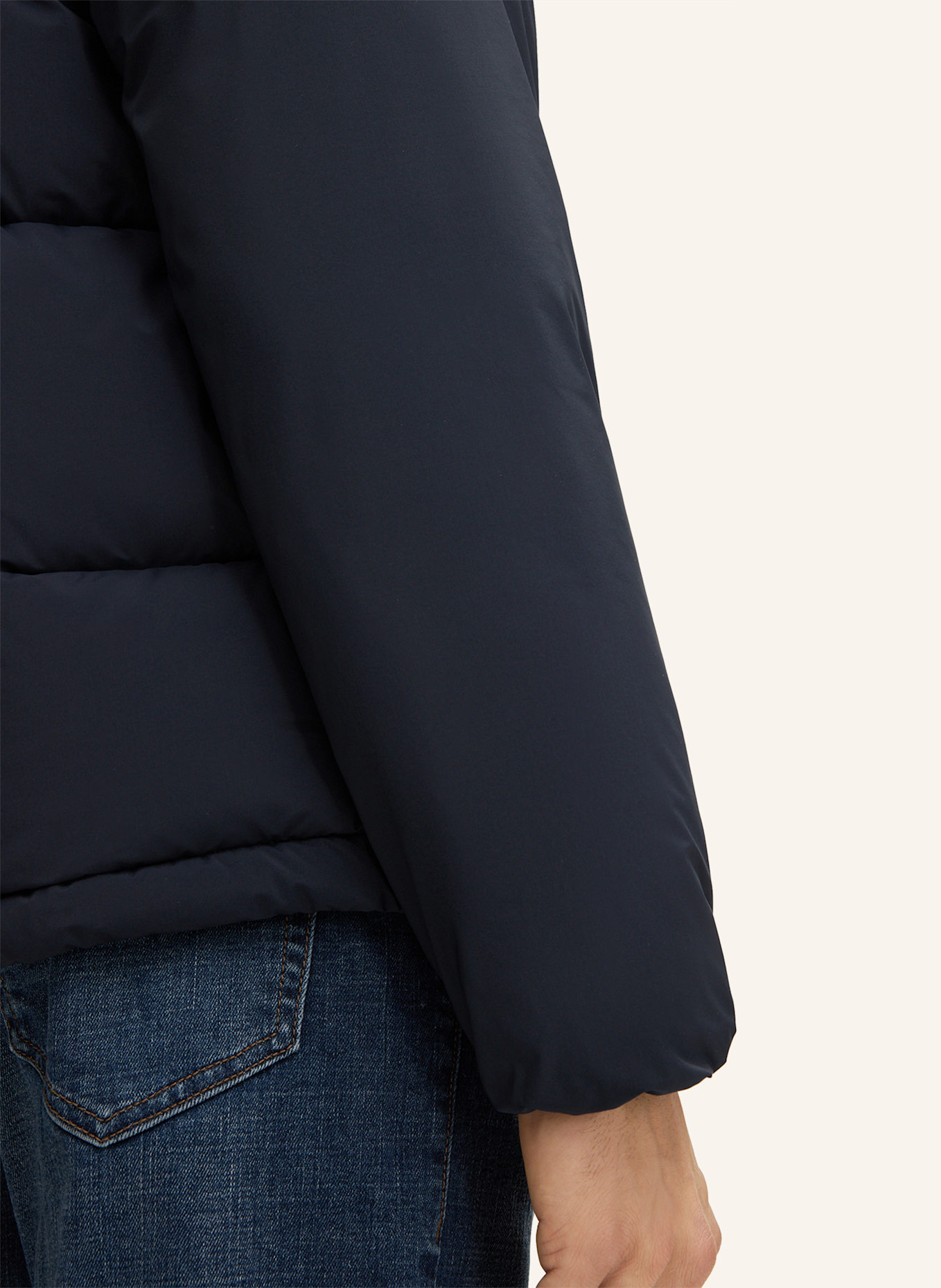 STRELLSON Steppjacke SMOOTH: DUNKELBLAU