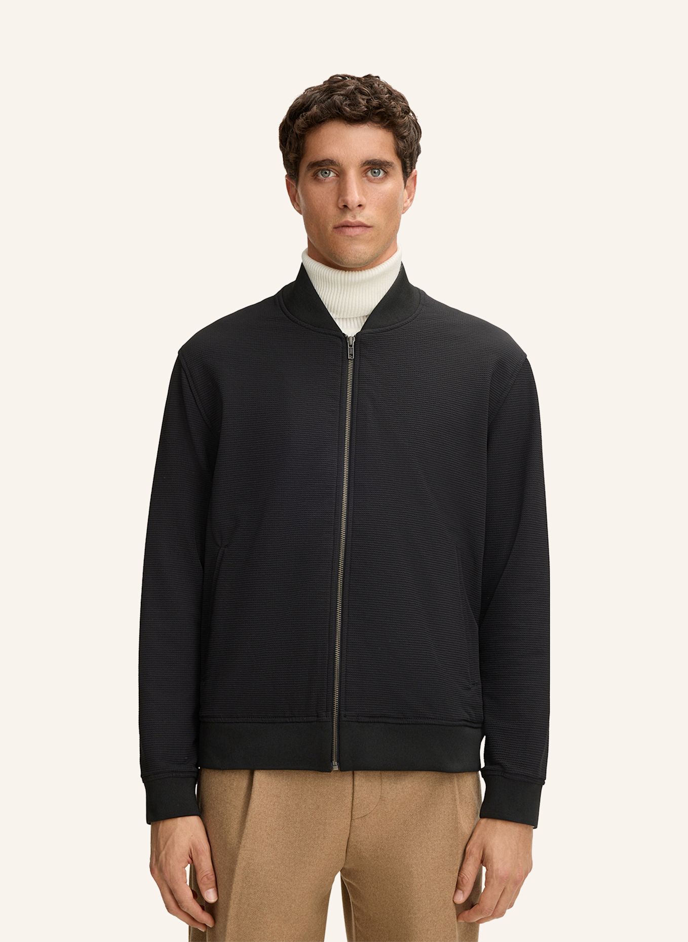 STRELLSON Collegejacke JASON: SCHWARZ