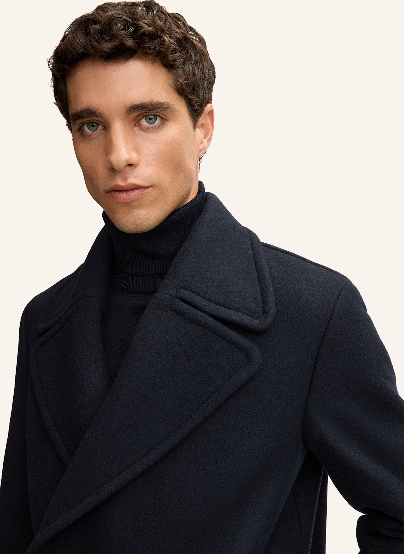 STRELLSON Mantel: DUNKELBLAU