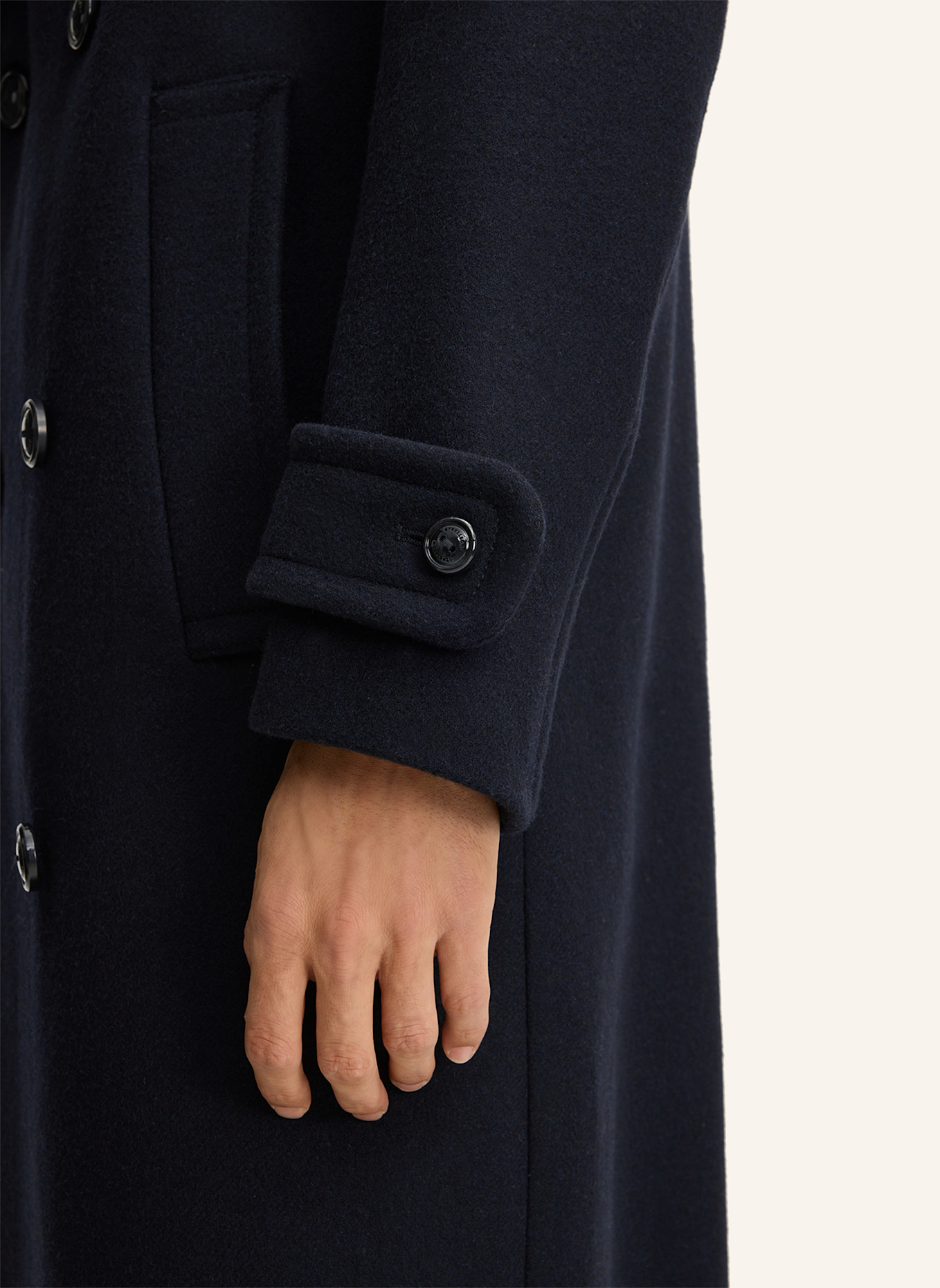STRELLSON Mantel: DUNKELBLAU