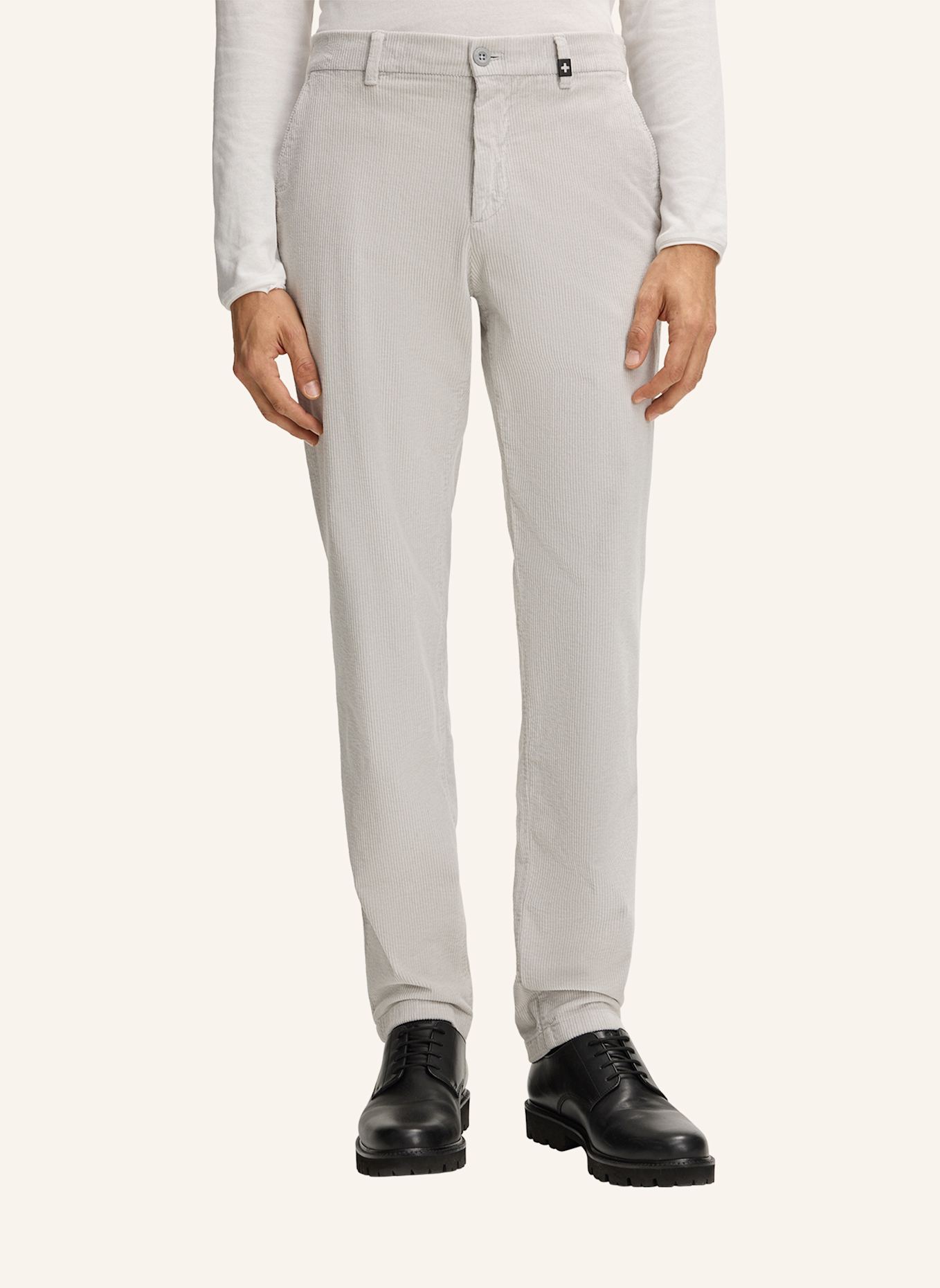 STRELLSON Cordhose RION: HELLGRAU