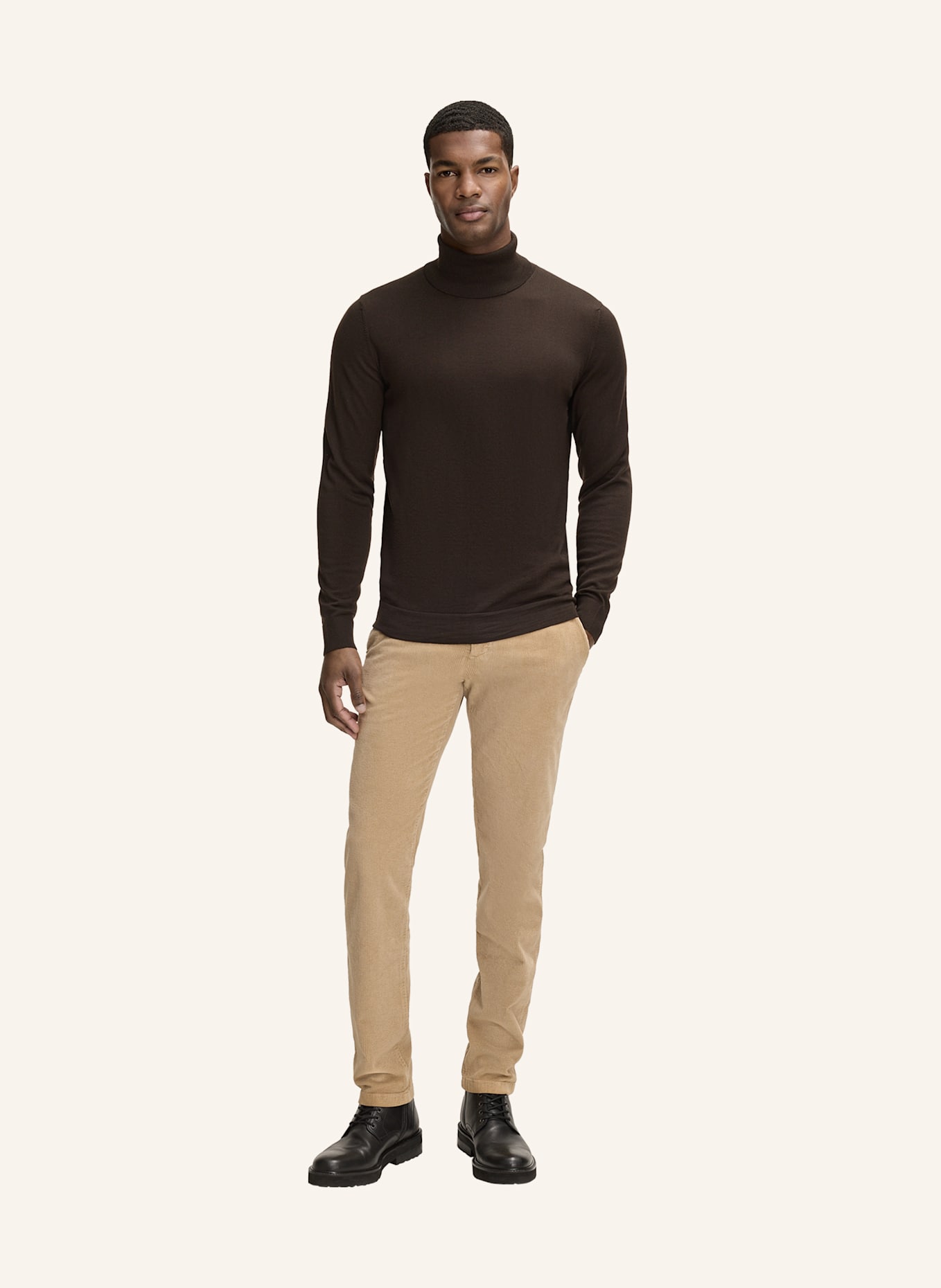 STRELLSON Cordhose RION: BEIGE