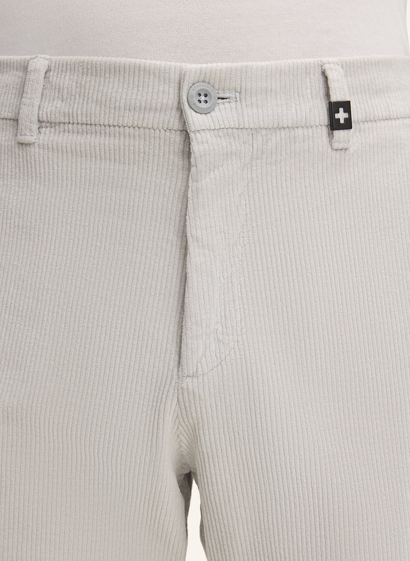 STRELLSON Cordhose RION: HELLGRAU