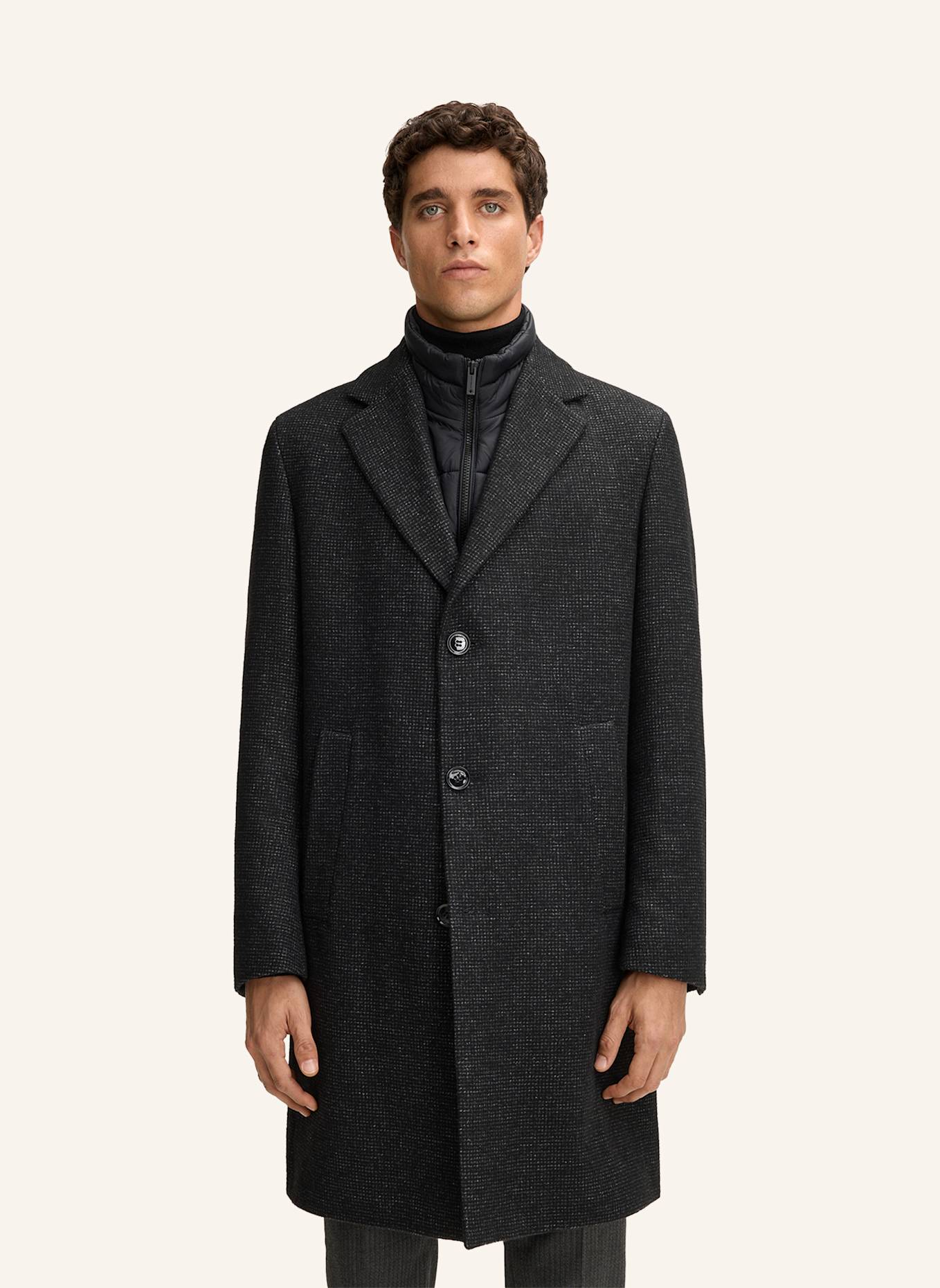 STRELLSON Mantel ADRIA: SCHWARZ