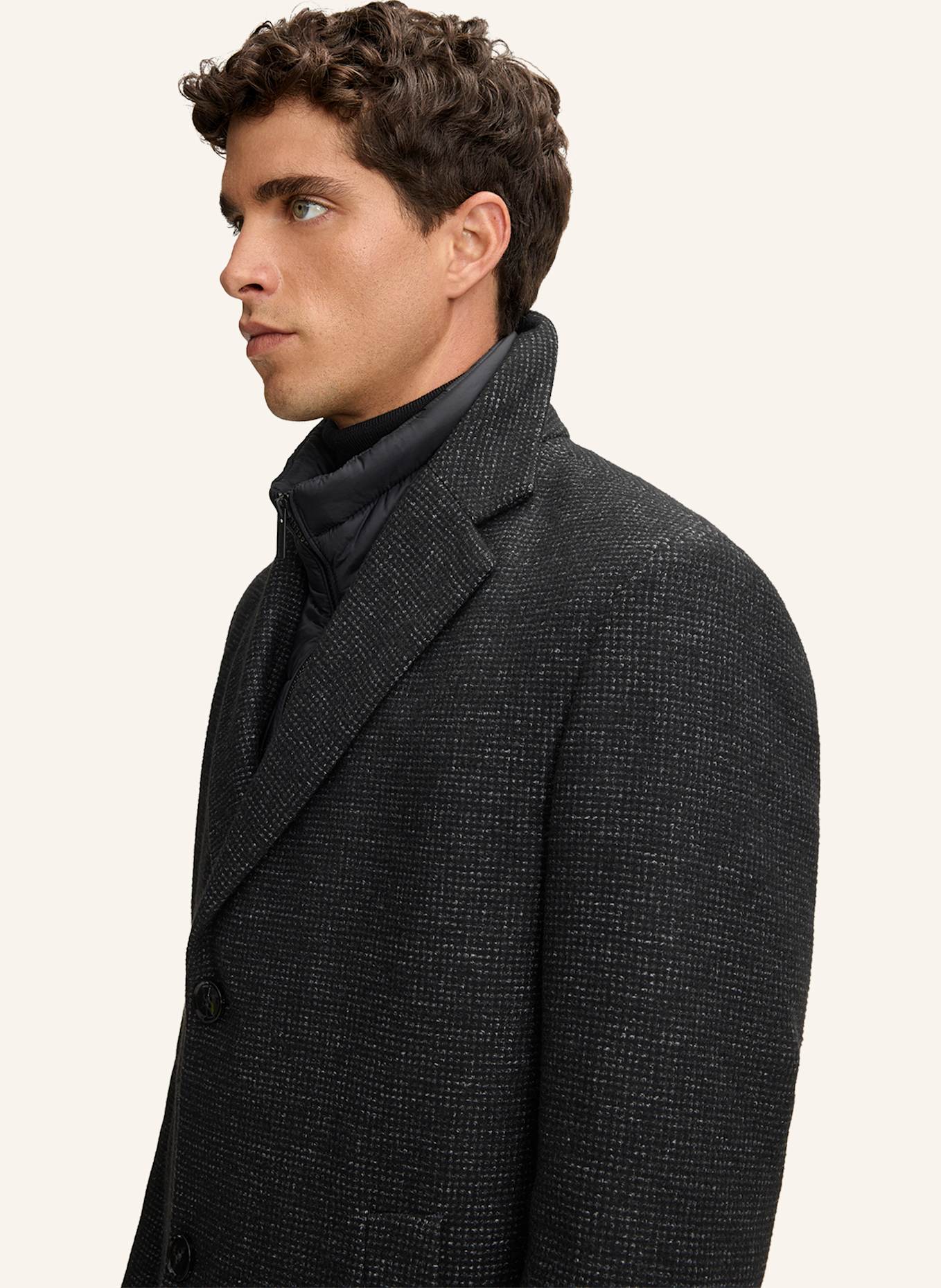 STRELLSON Mantel ADRIA: SCHWARZ