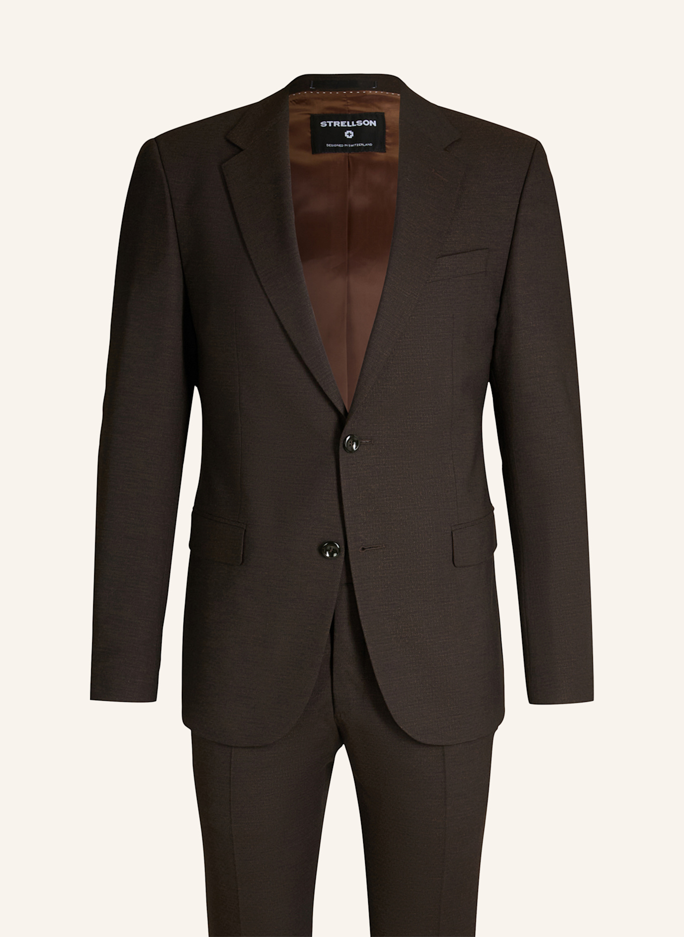 STRELLSON Anzug AIDAN-MELWIN: DUNKELBRAUN