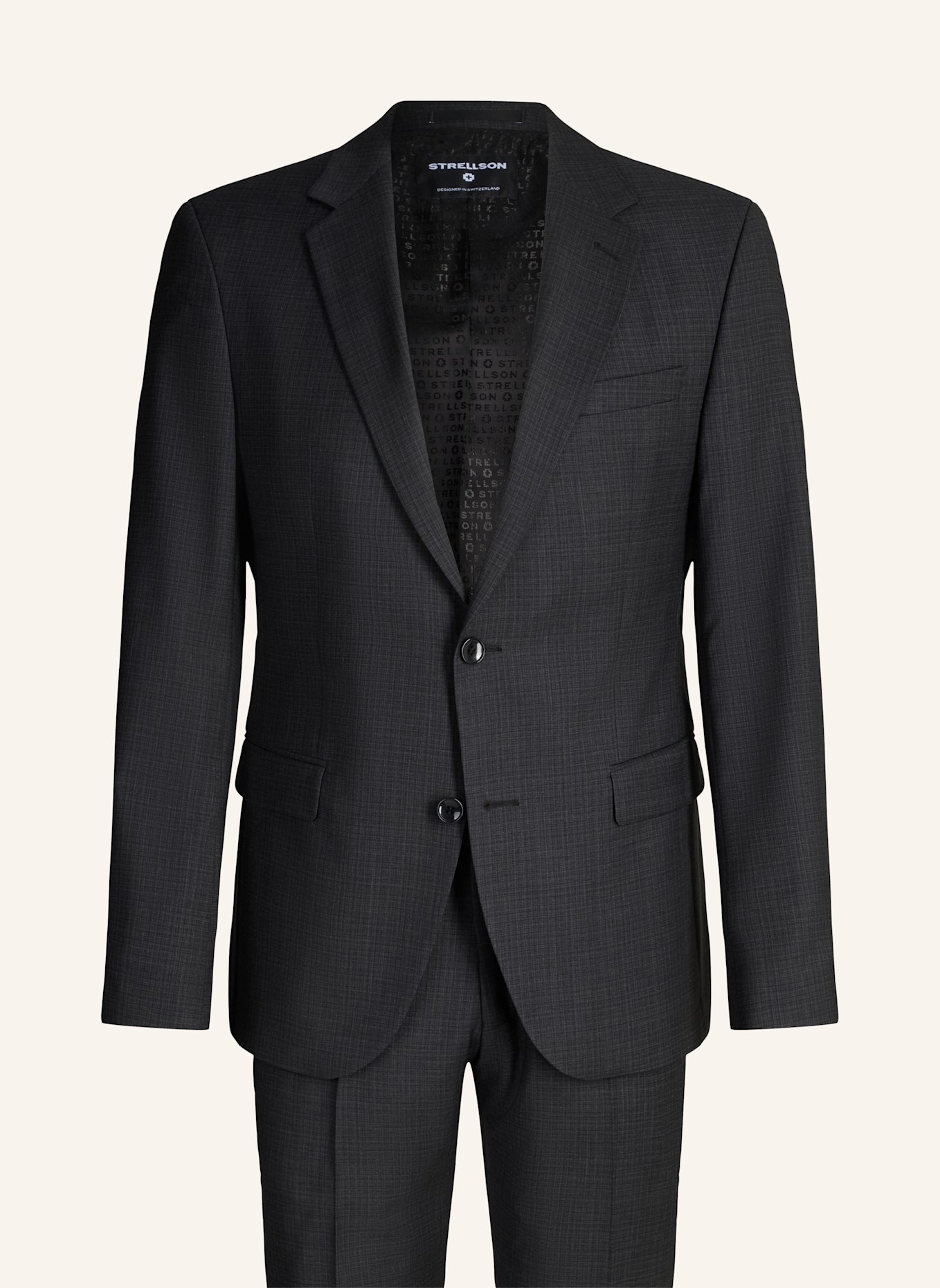 STRELLSON Anzug AIDAN-MELWIN: DUNKELGRAU