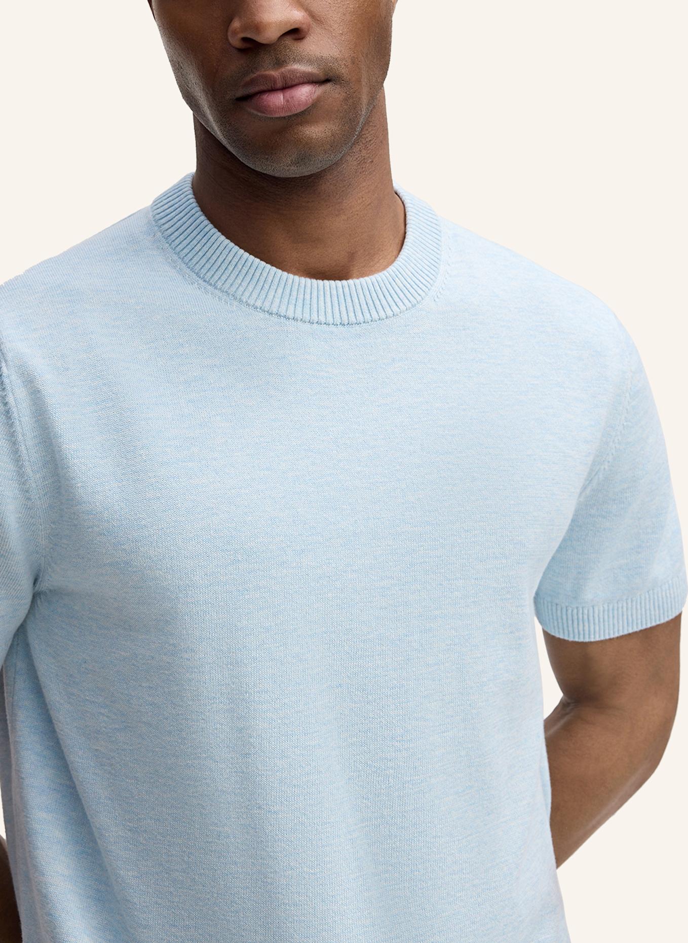 STRELLSON Strickshirt LOIC: HELLBLAU