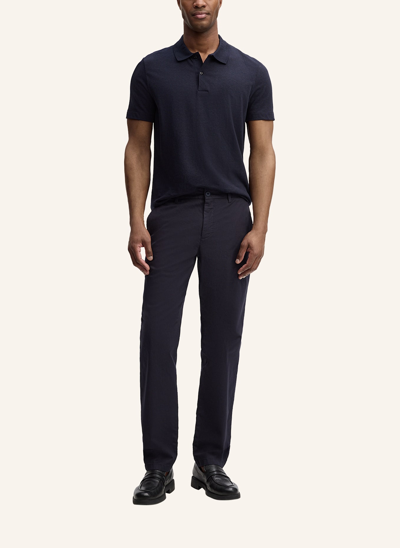 STRELLSON Poloshirt LINO: DUNKELBLAU