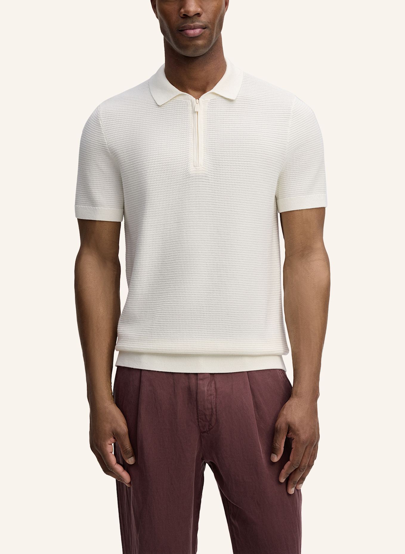STRELLSON Poloshirt ROBAS: WEISS