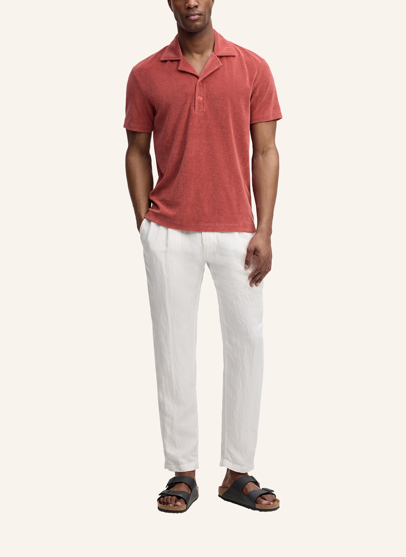 STRELLSON Poloshirt JOSEPH: ROT