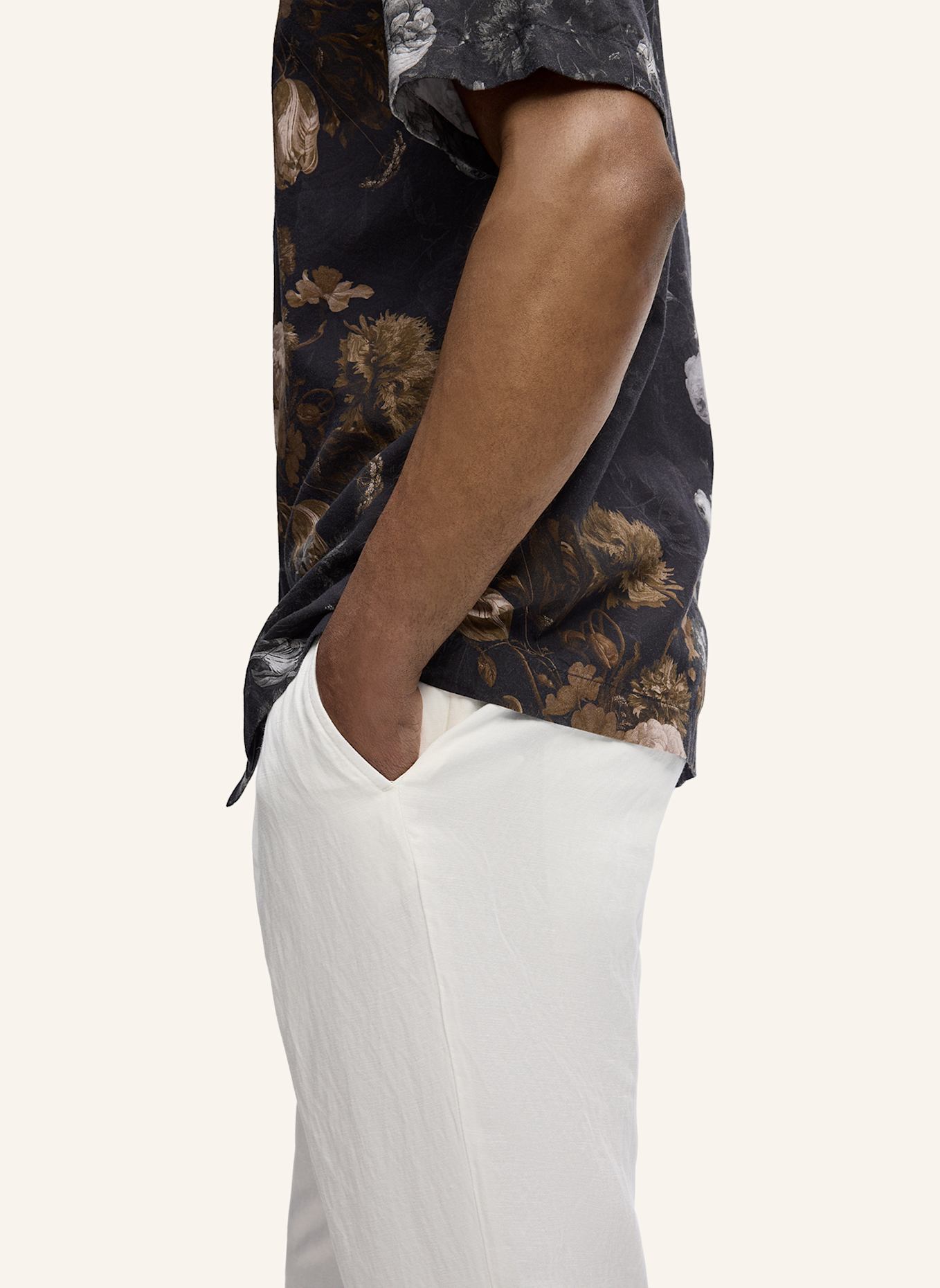 STRELLSON Resorthemd CLINT Comfort Fit: SCHWARZ