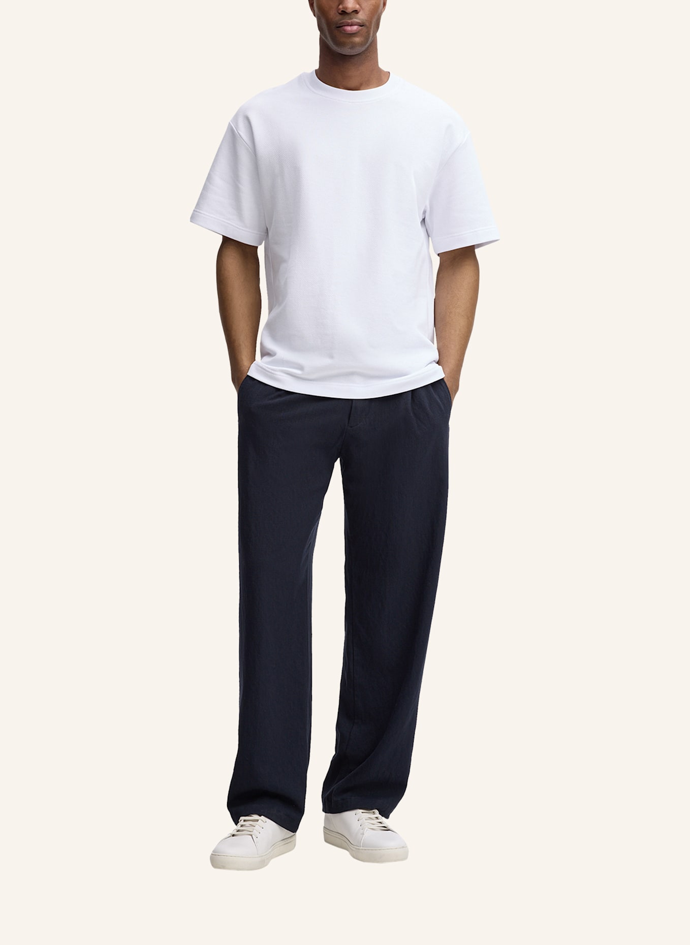 STRELLSON T-Shirt PICO: WEISS