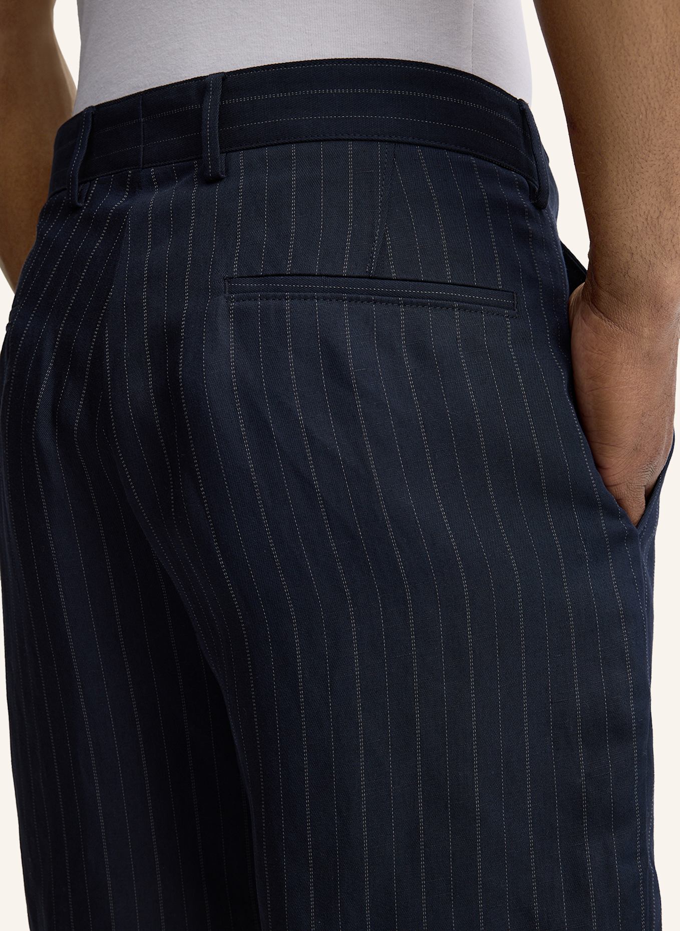 STRELLSON Chino Shorts KELBY: DUNKELBLAU