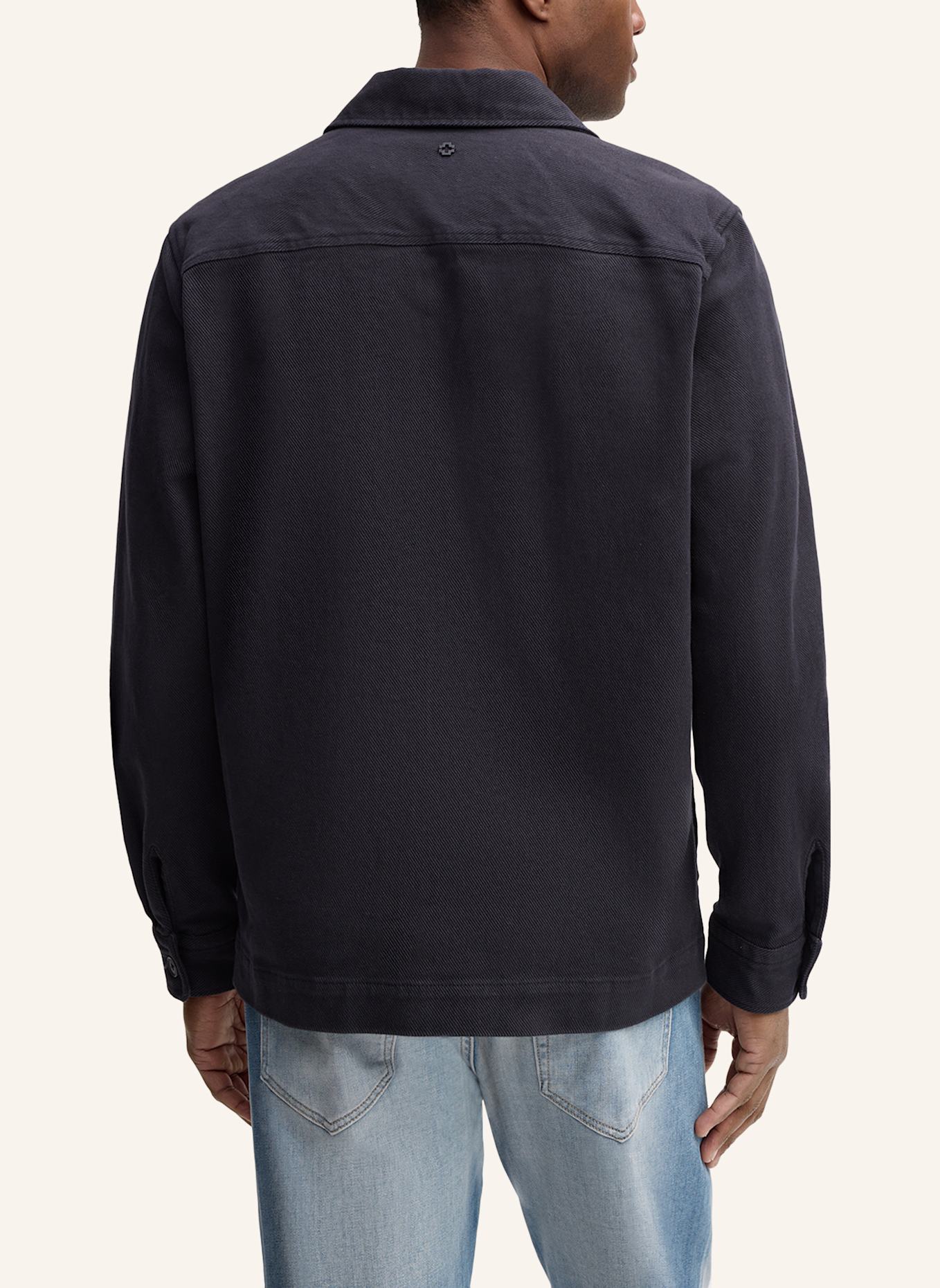 STRELLSON Jeanshemd NORIN: DUNKELBLAU