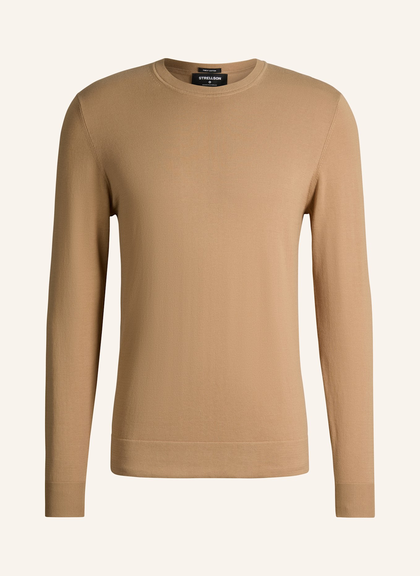 STRELLSON Pullover VINCENT: BEIGE