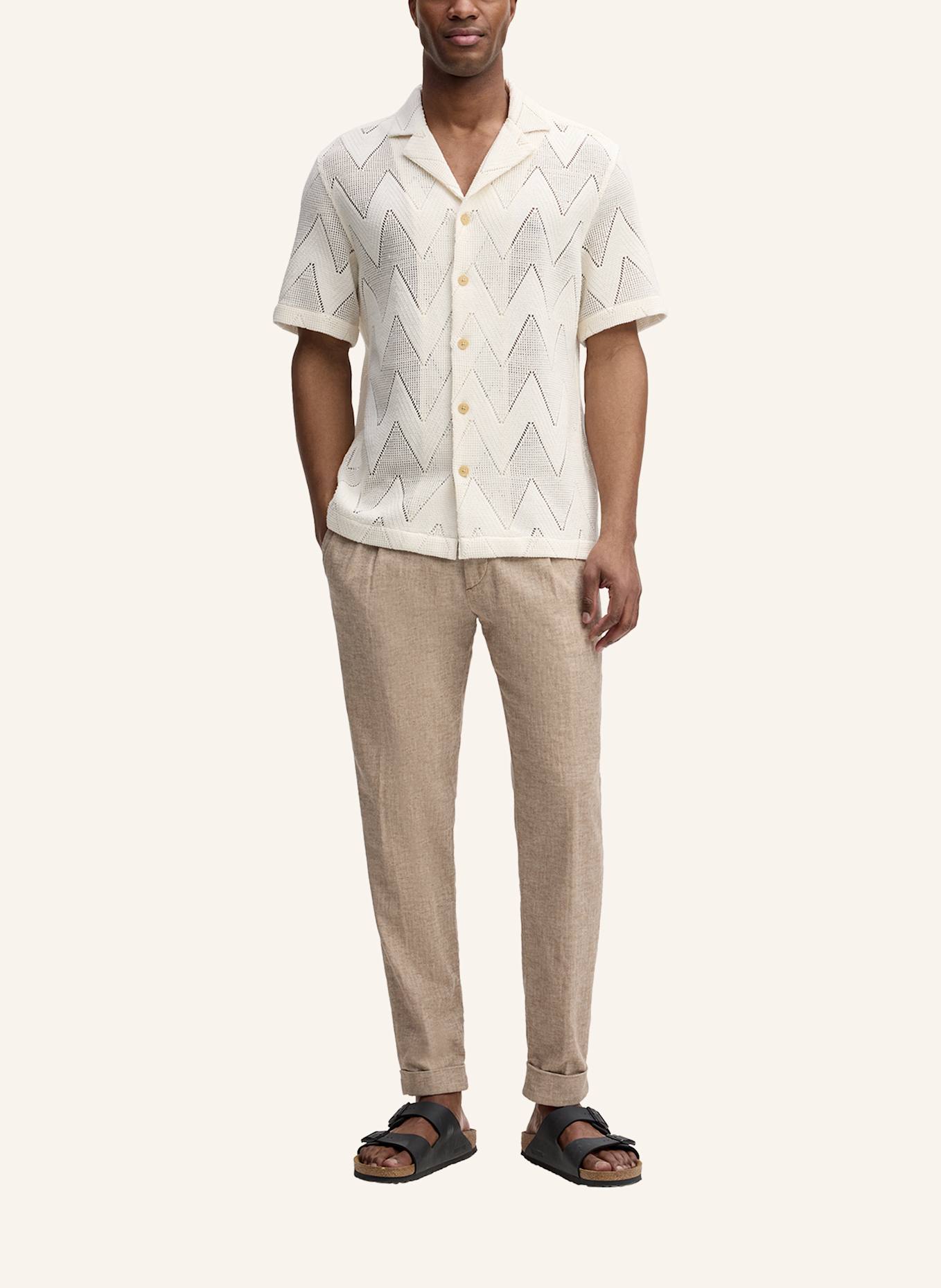 STRELLSON Bundfaltenhose LOUIS: BEIGE