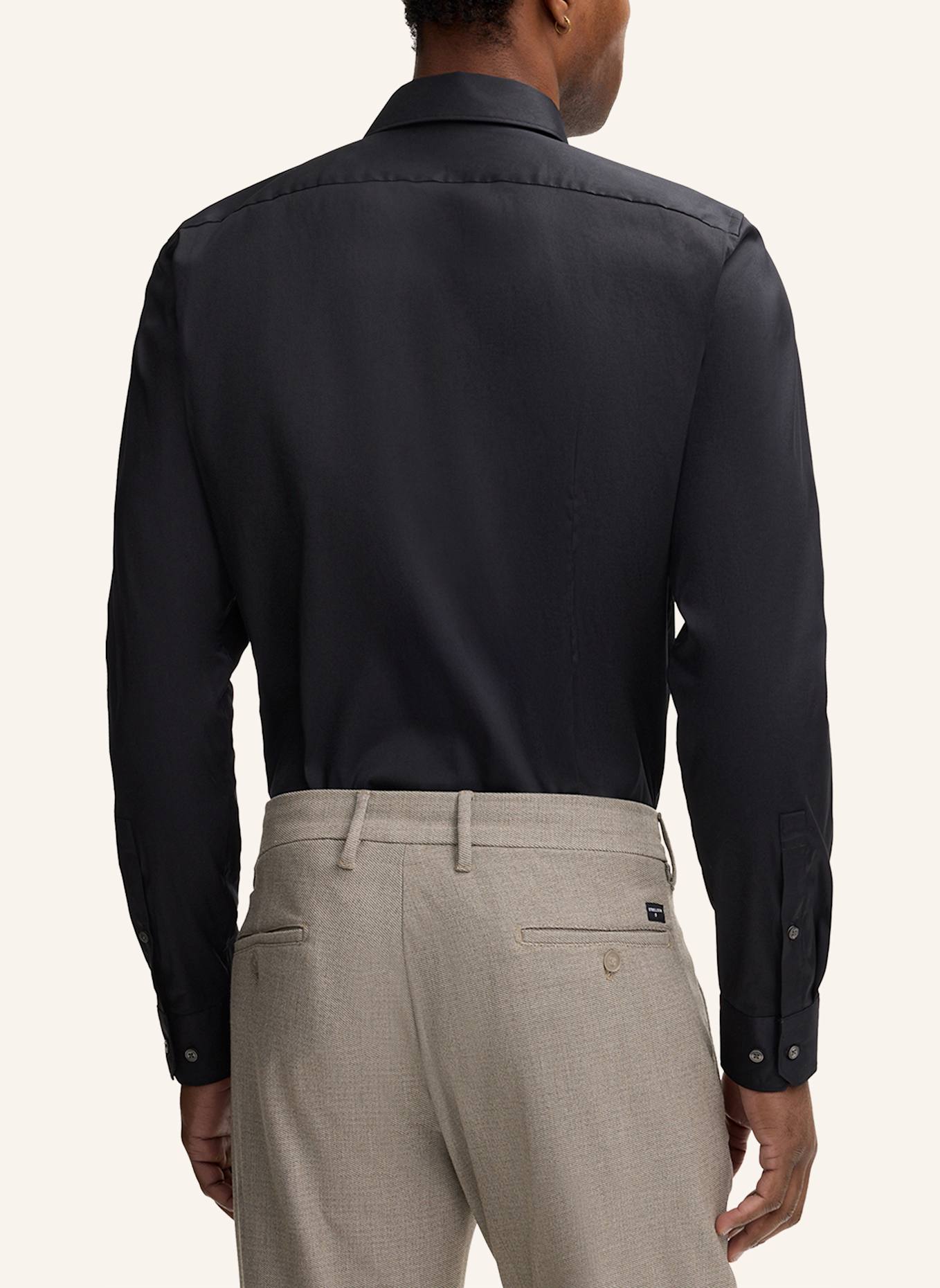 STRELLSON Hemd CHRIS: SCHWARZ