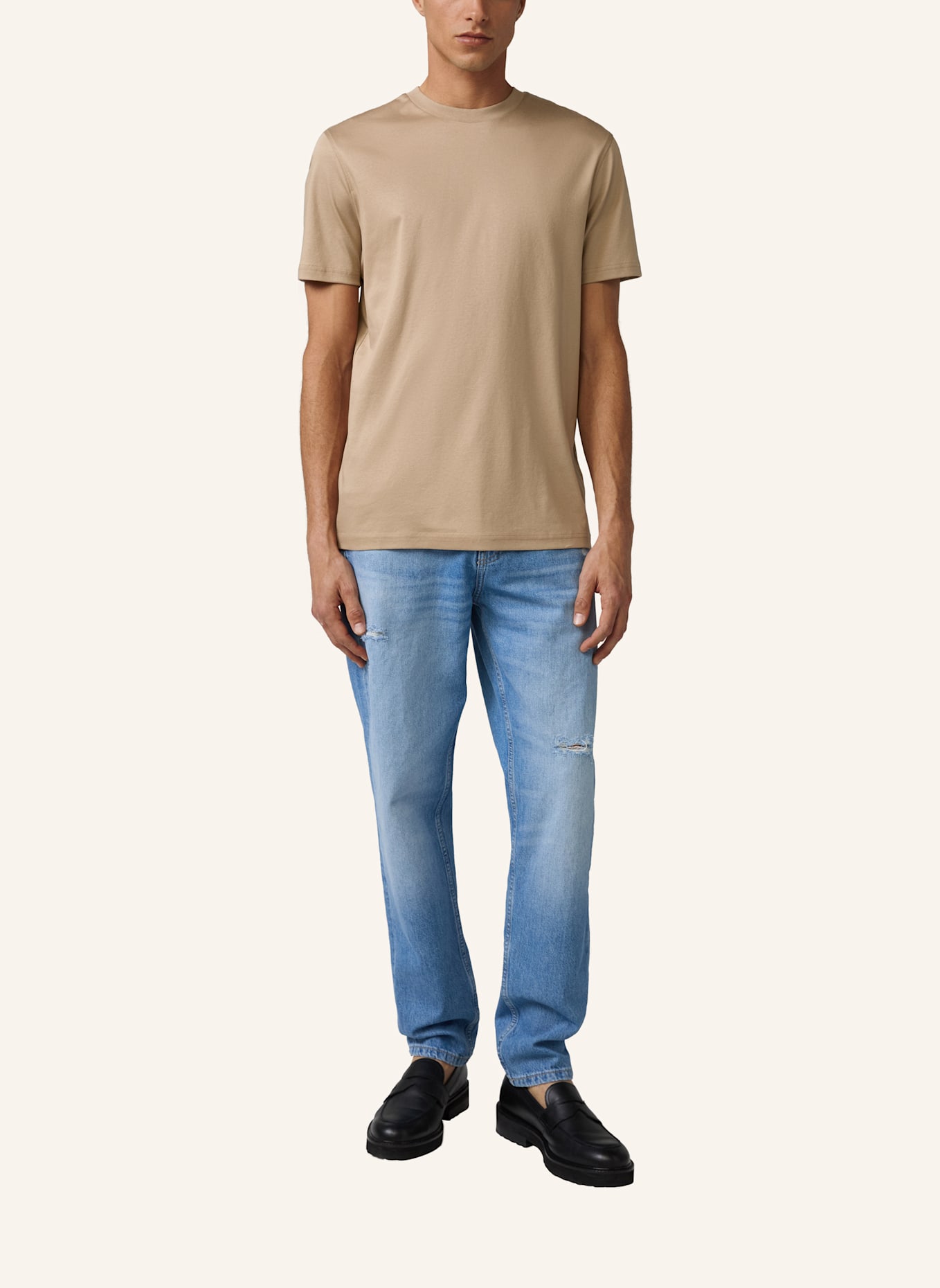 STRELLSON T-Shirt PEPE: BEIGE