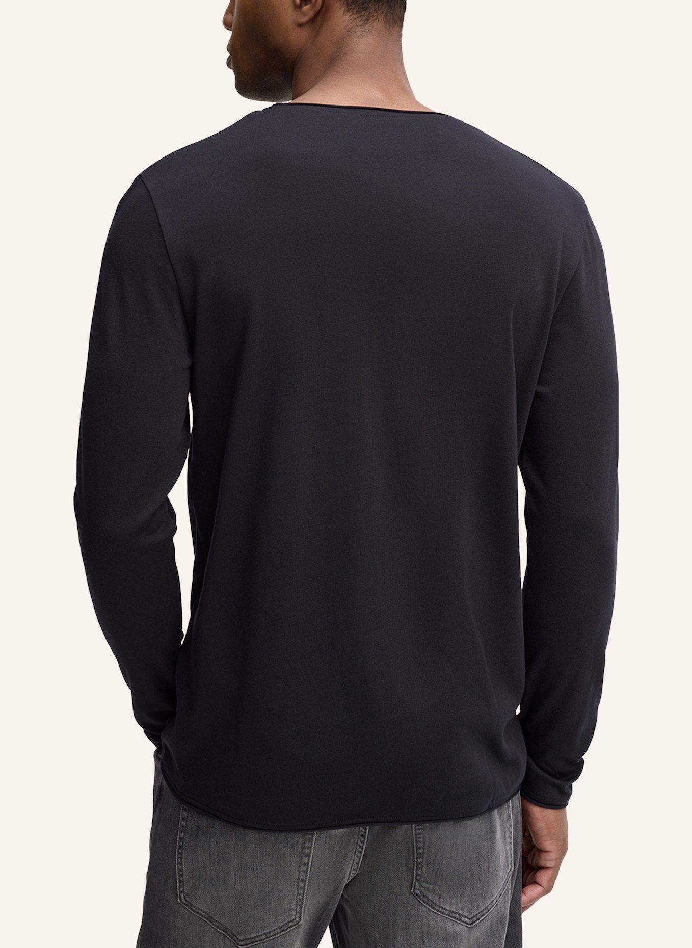STRELLSON Longsleeve PROSPECT: SCHWARZ
