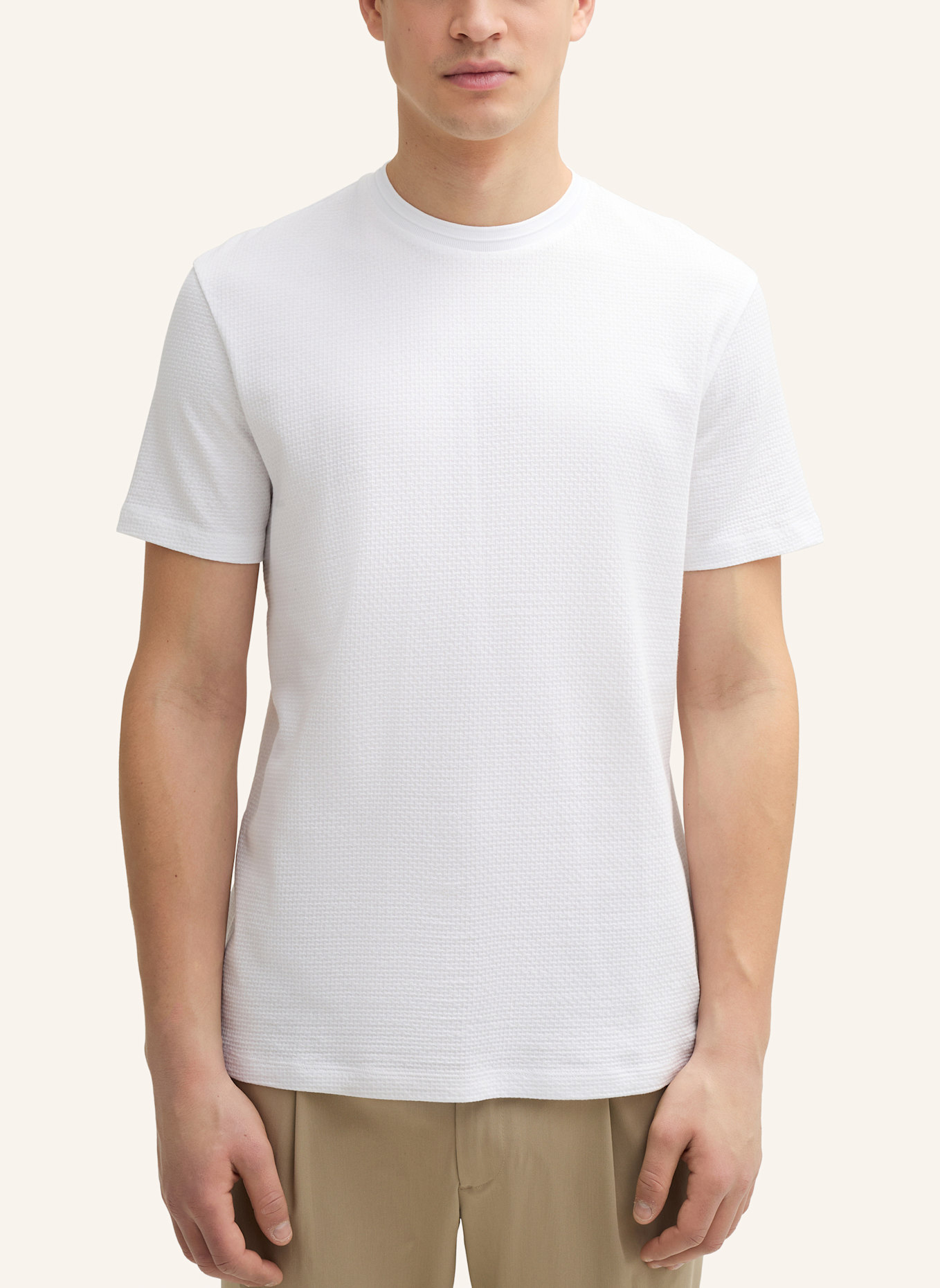 STRELLSON T-Shirt FISHER: WEISS