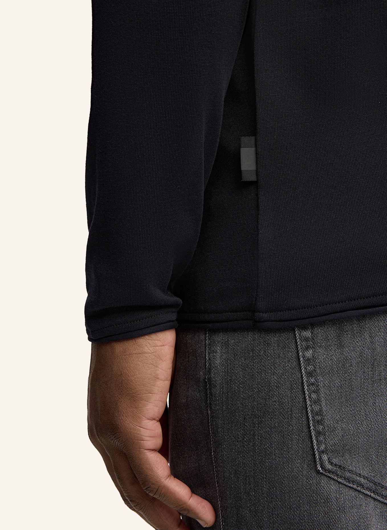 STRELLSON Longsleeve PROSPECT: SCHWARZ